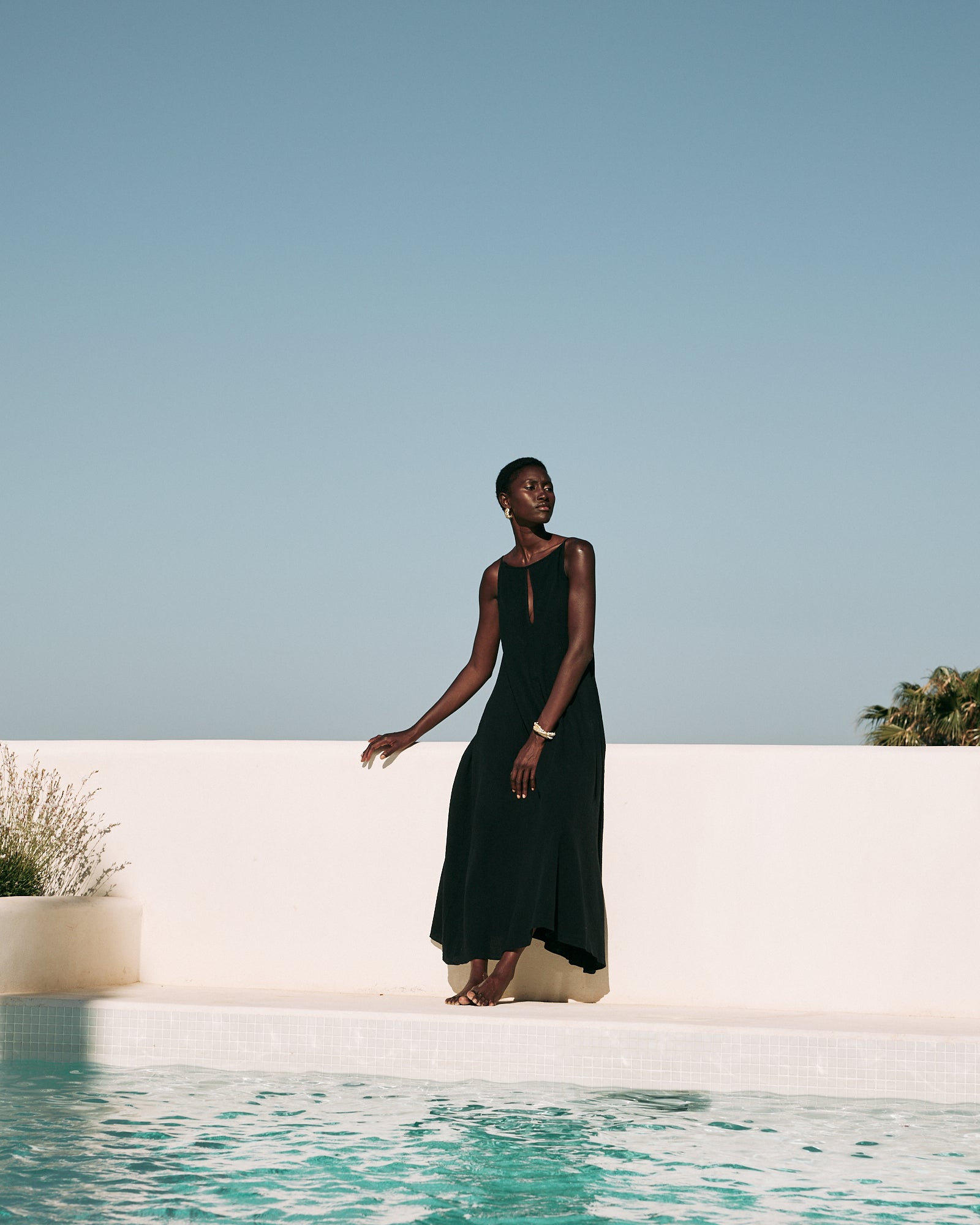 Vestido Saona Negro · Playa · - Bruna