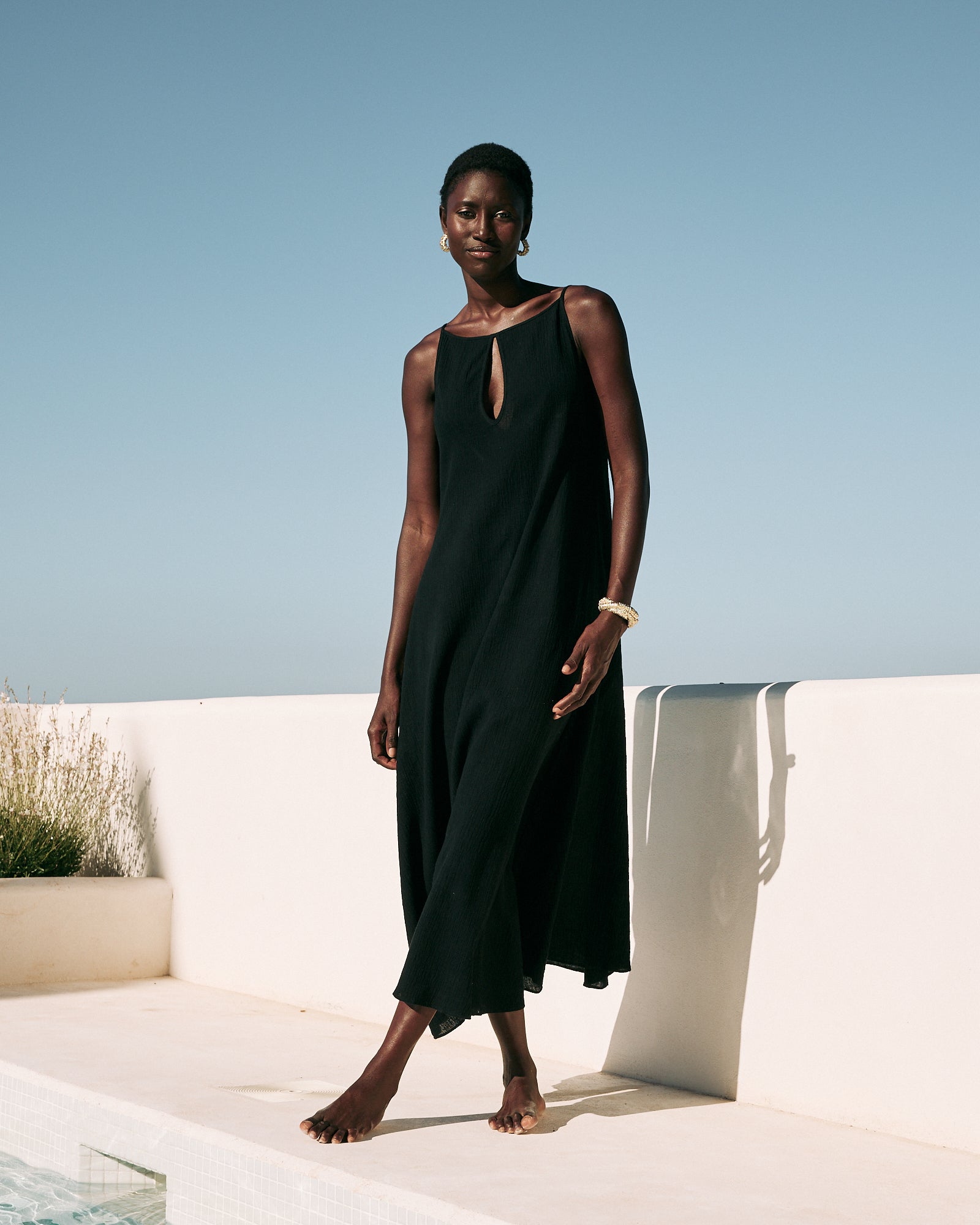 Vestido Saona Negro · Playa · - Bruna