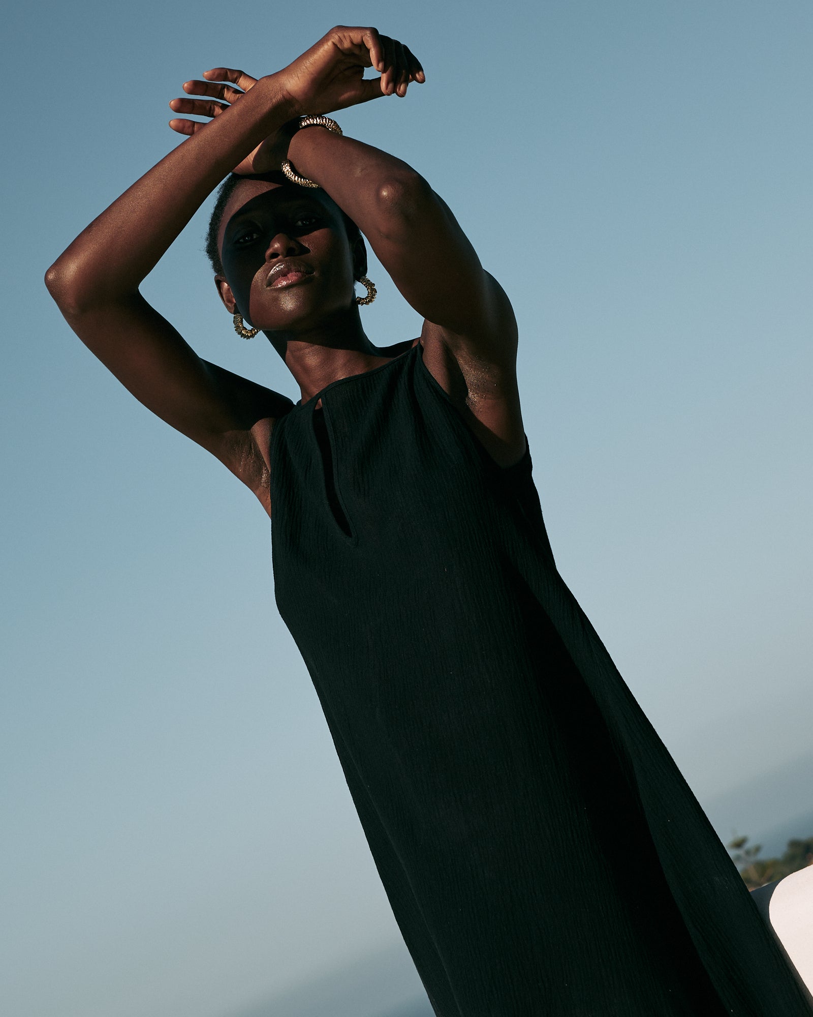 Vestido Saona Negro · Playa · - Bruna