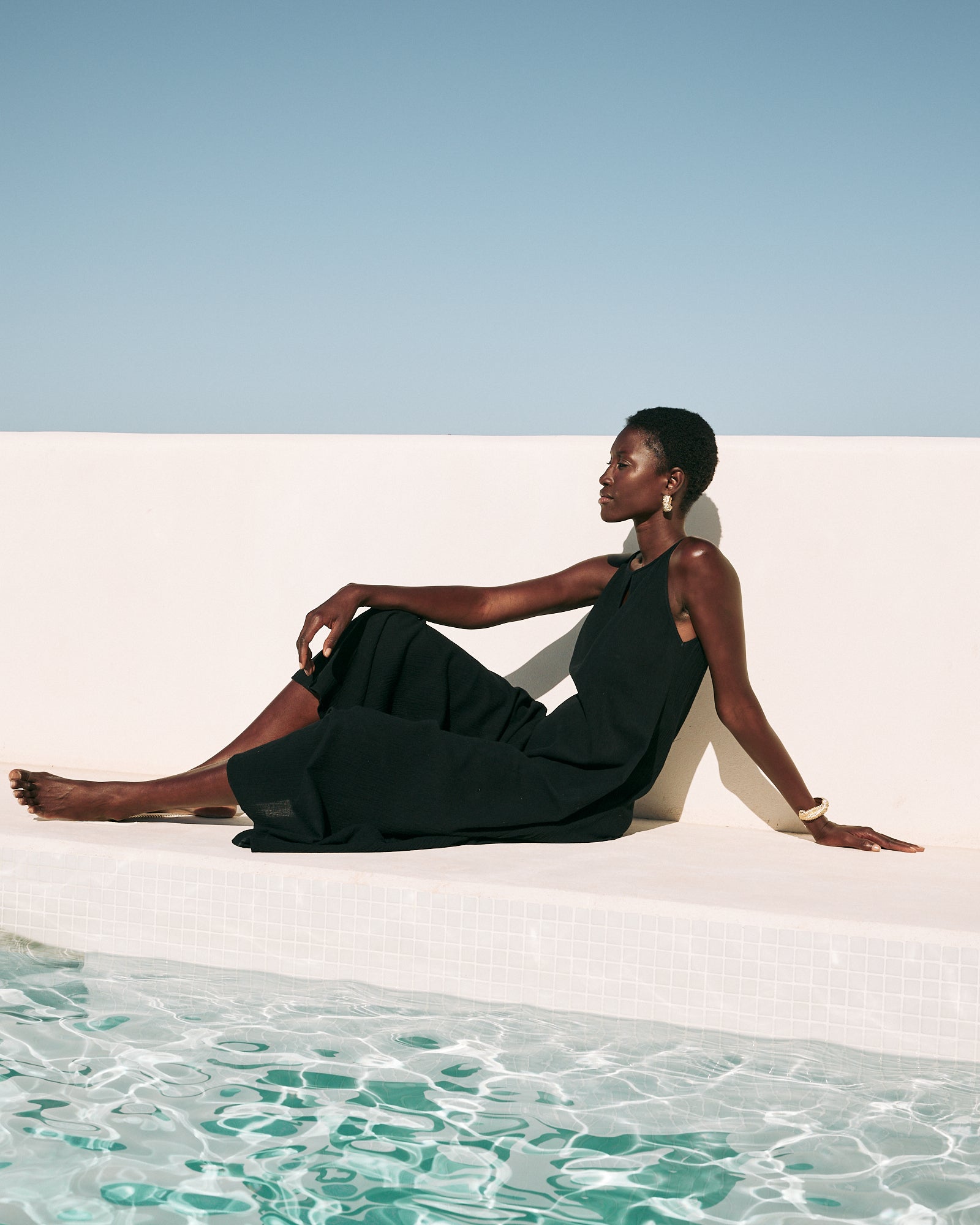Vestido Saona Negro · Playa · - Bruna