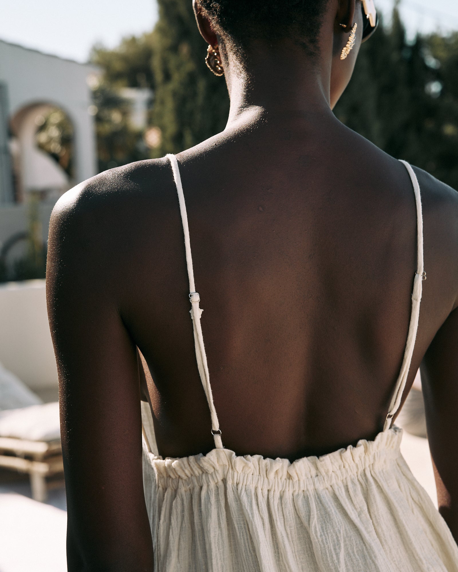Vestido Sunset Marfil · Playa · - Bruna