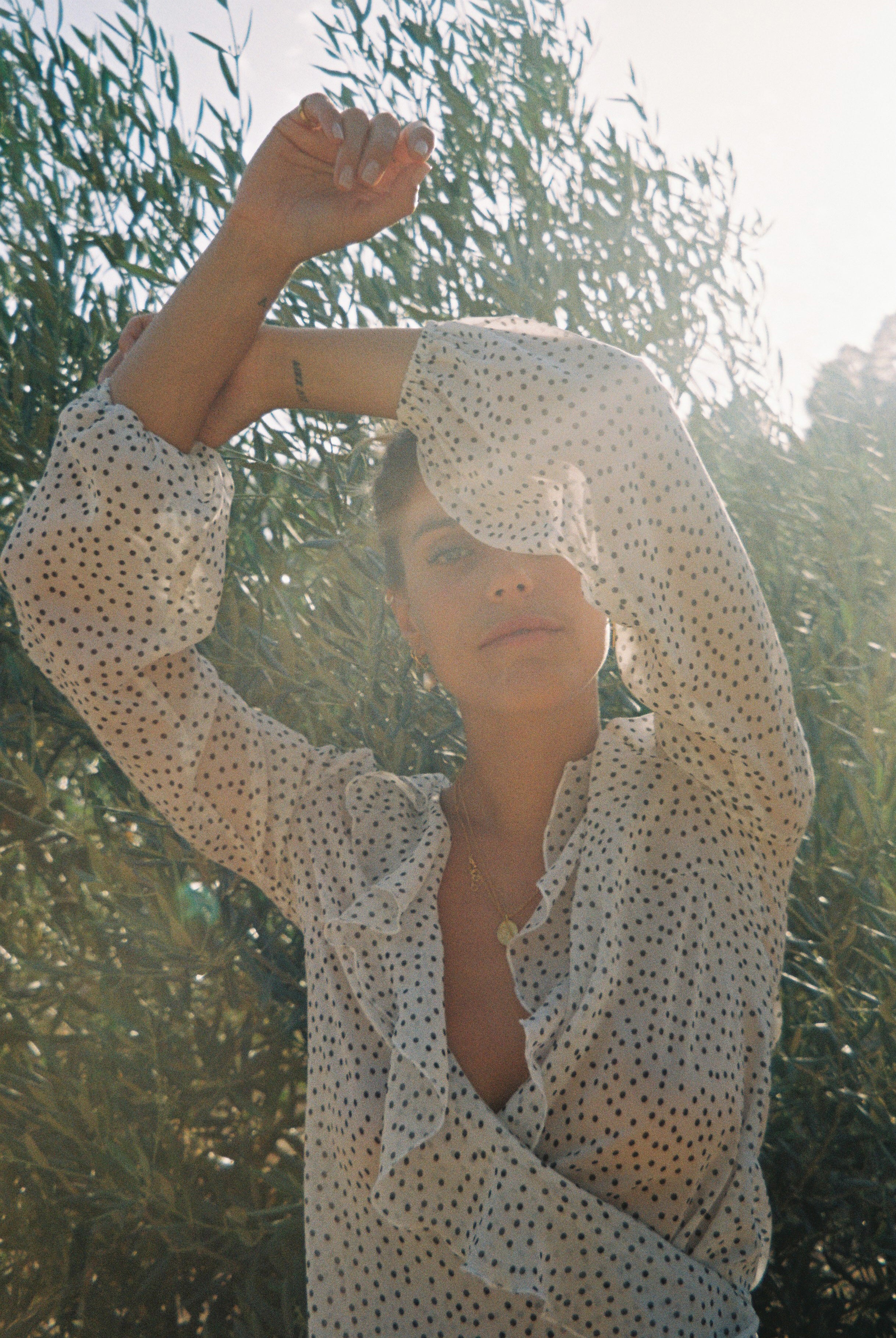 Top Dido Lunares B/N SS19 - brunacoleccion bruna invitadaperfecta invitadaboda invitadabruna boda guest wedding