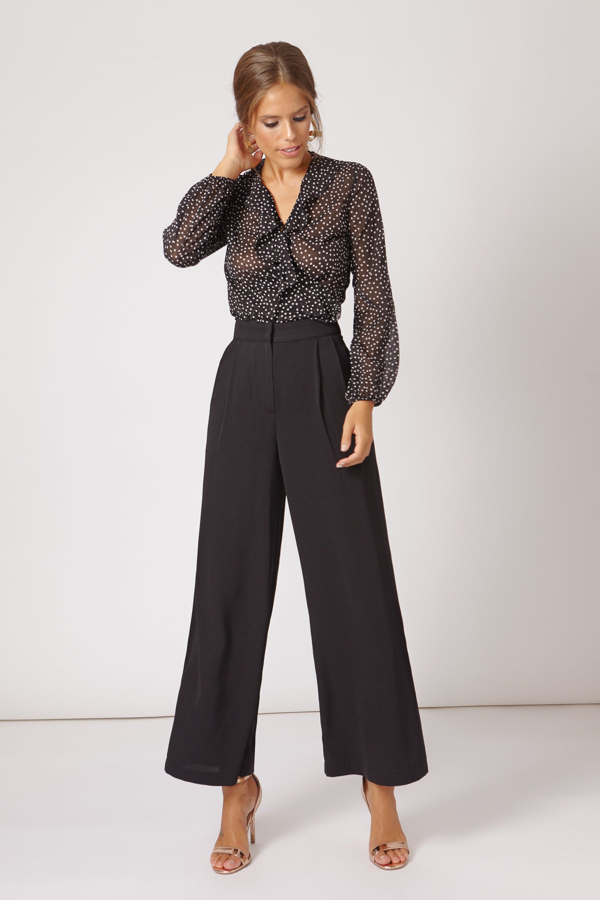 Traje Chaqueta Bibi + Pantalon Libi Negro SS19 - brunacoleccion bruna invitadaperfecta invitadaboda invitadabruna boda guest wedding