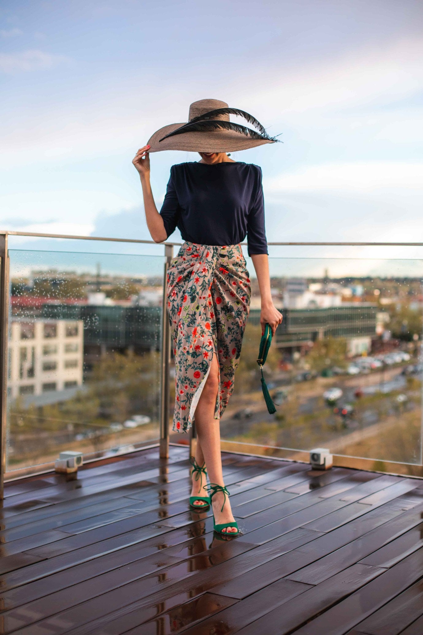 Falda Sally Estampado Exclusivo SS19 - brunacoleccion bruna invitadaperfecta invitadaboda invitadabruna boda guest wedding