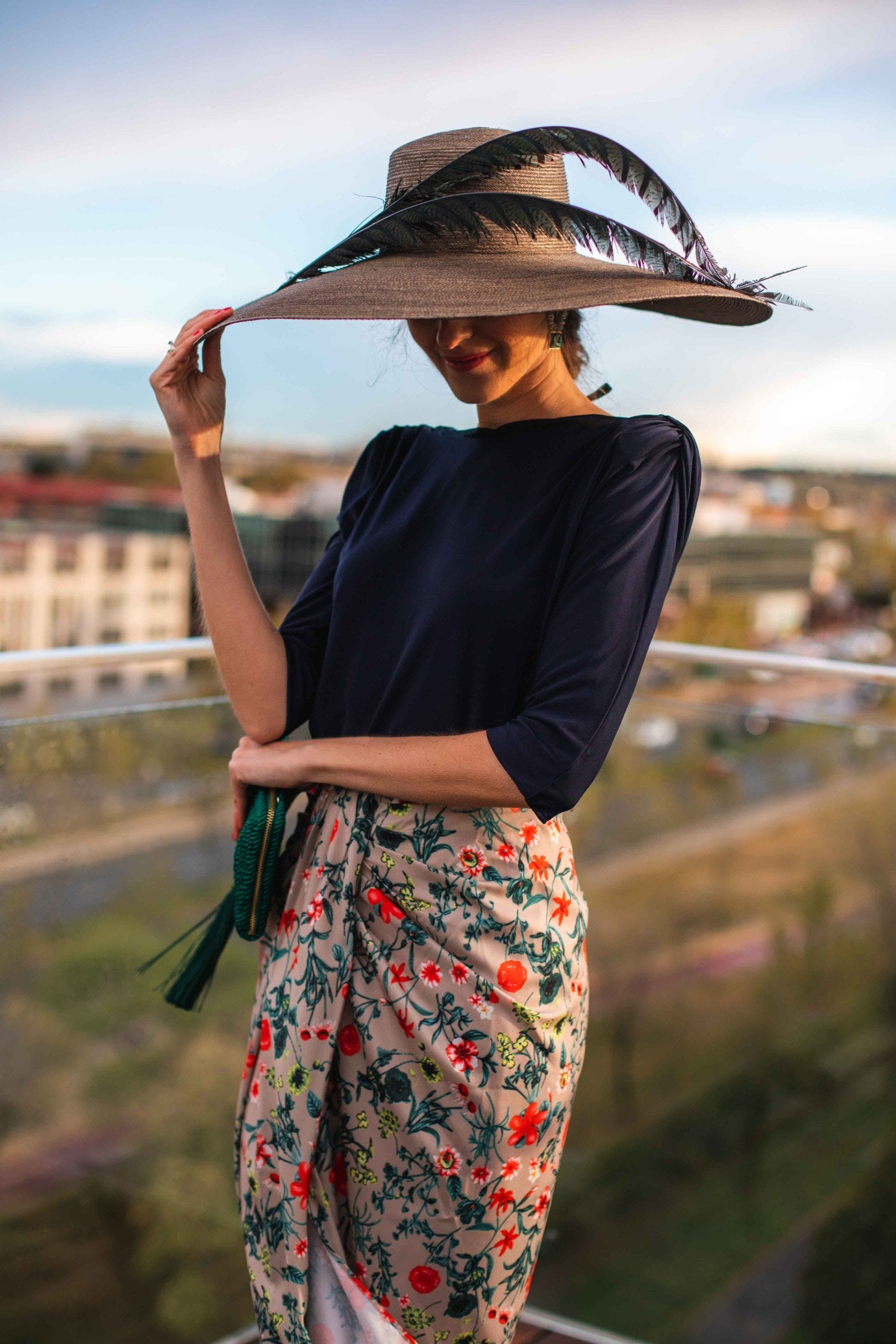 Falda Sally Estampado Exclusivo SS19 - brunacoleccion bruna invitadaperfecta invitadaboda invitadabruna boda guest wedding