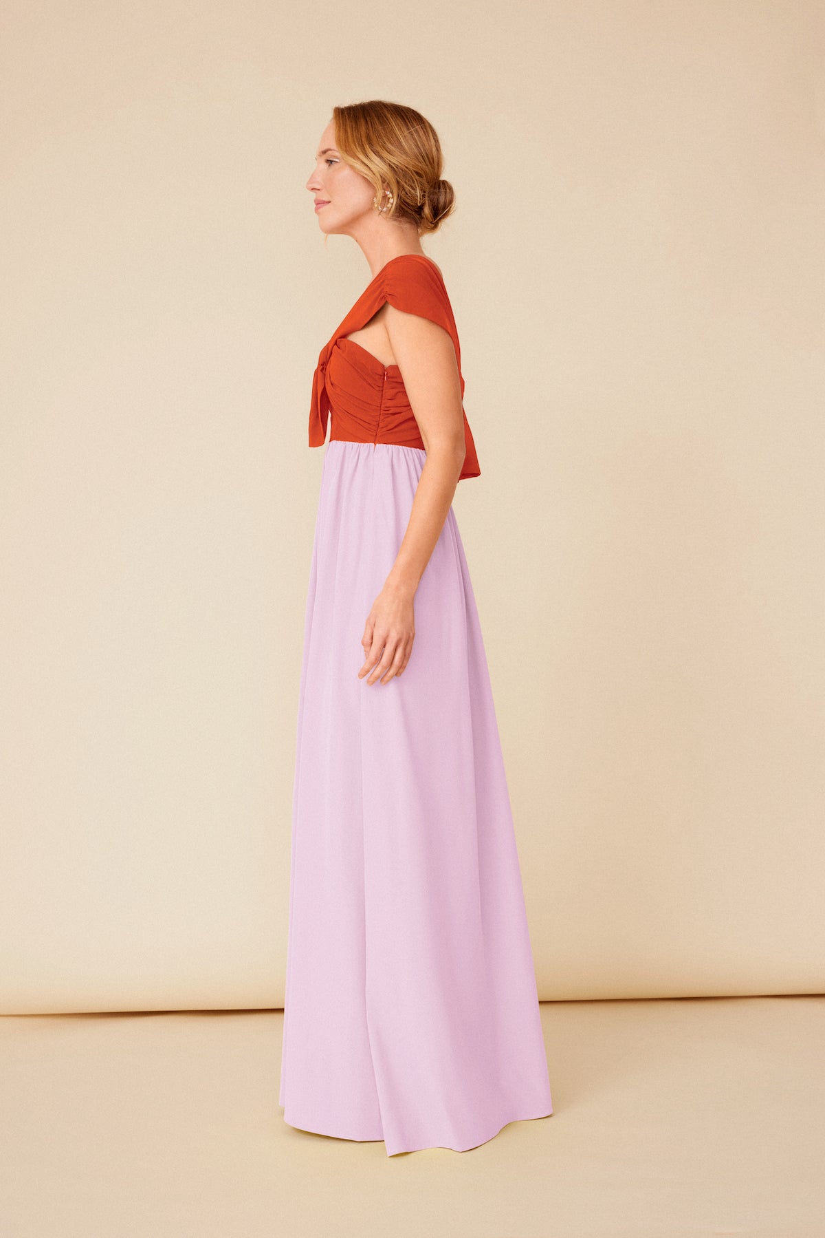 Titi Rust/Lavender Dress · Wisteria ·