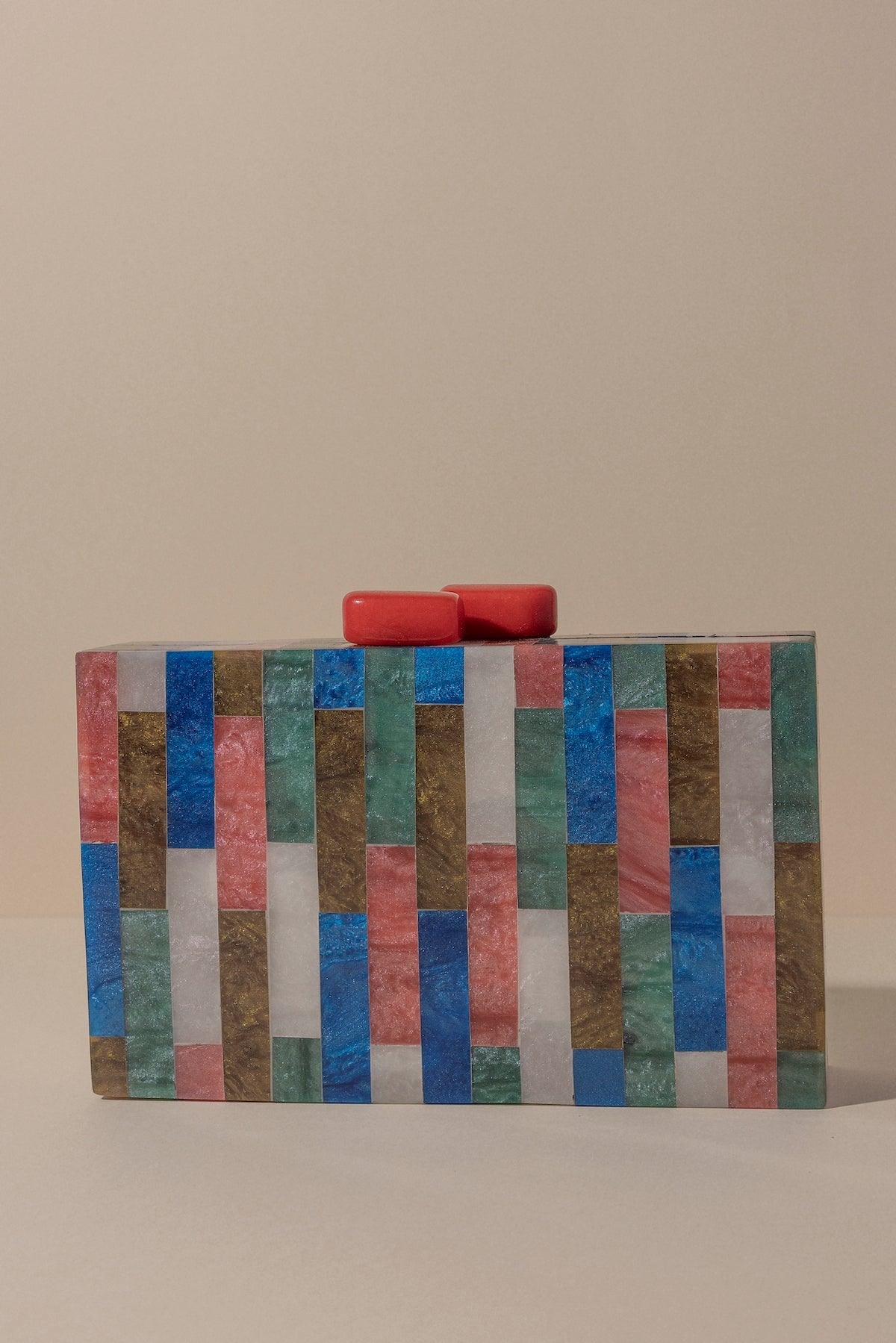 Clutch Ava Cherry · Alegoria · - Bruna