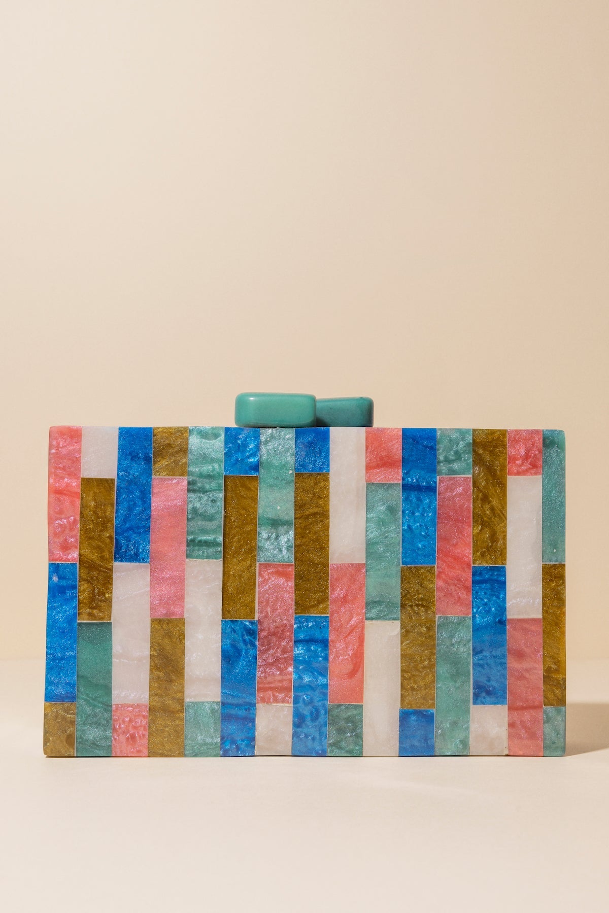Clutch Ava Emerald · Alegoria · - Bruna