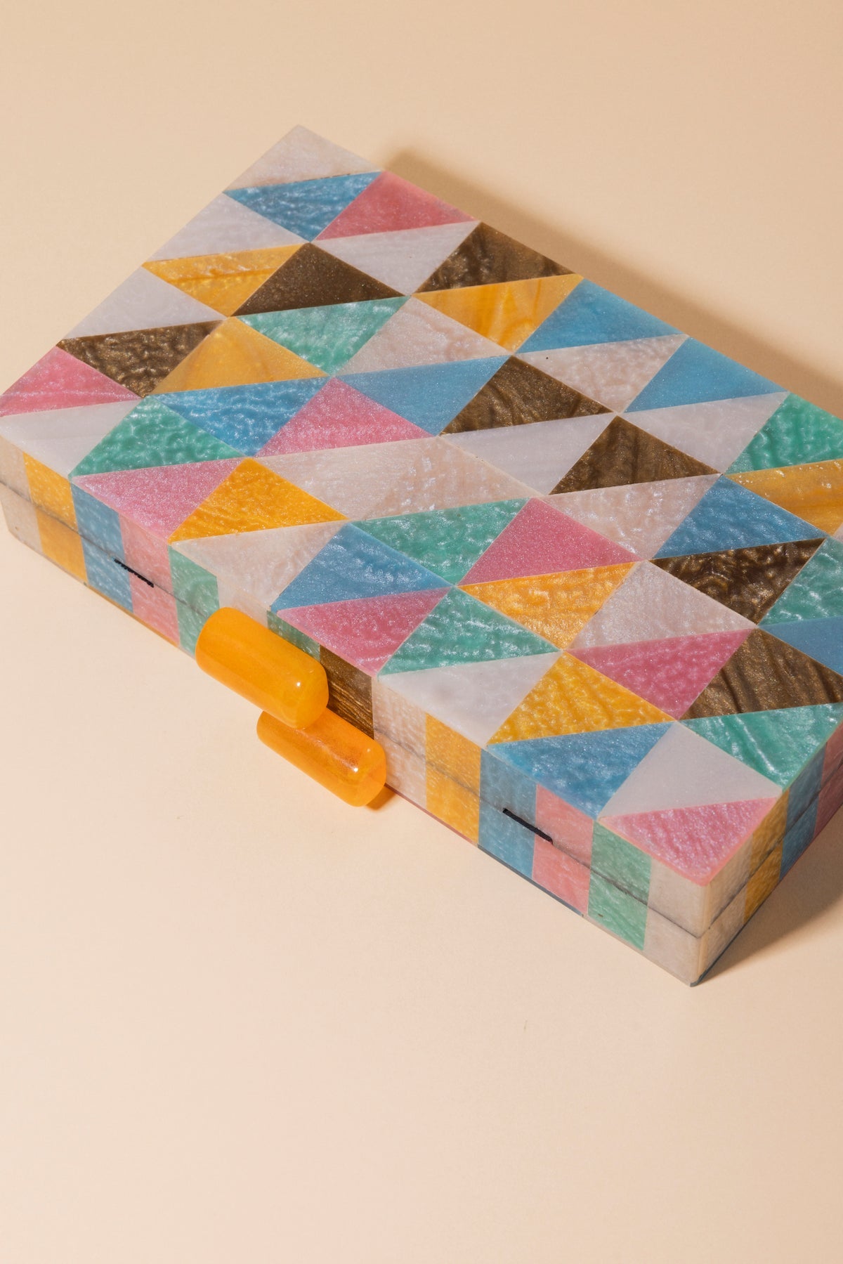 Clutch Ava Orange · Hamptons · - Bruna
