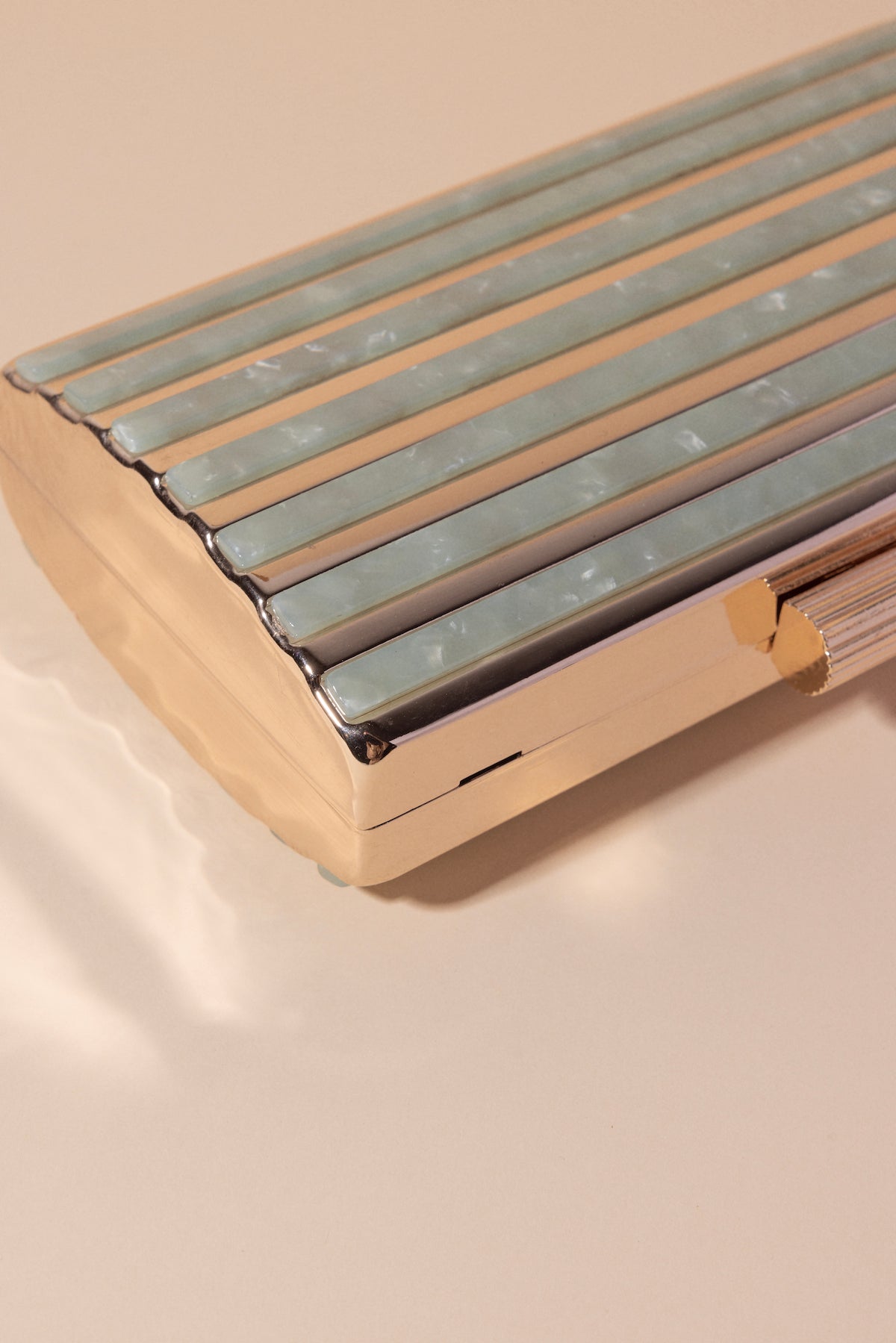 Clutch Box Daisy Mint · Le Jardin · - Bruna
