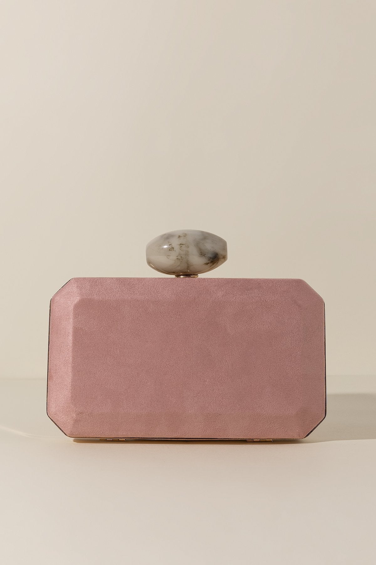Clutch Box Hueso Isabella Rosa · Rivera · - Bruna