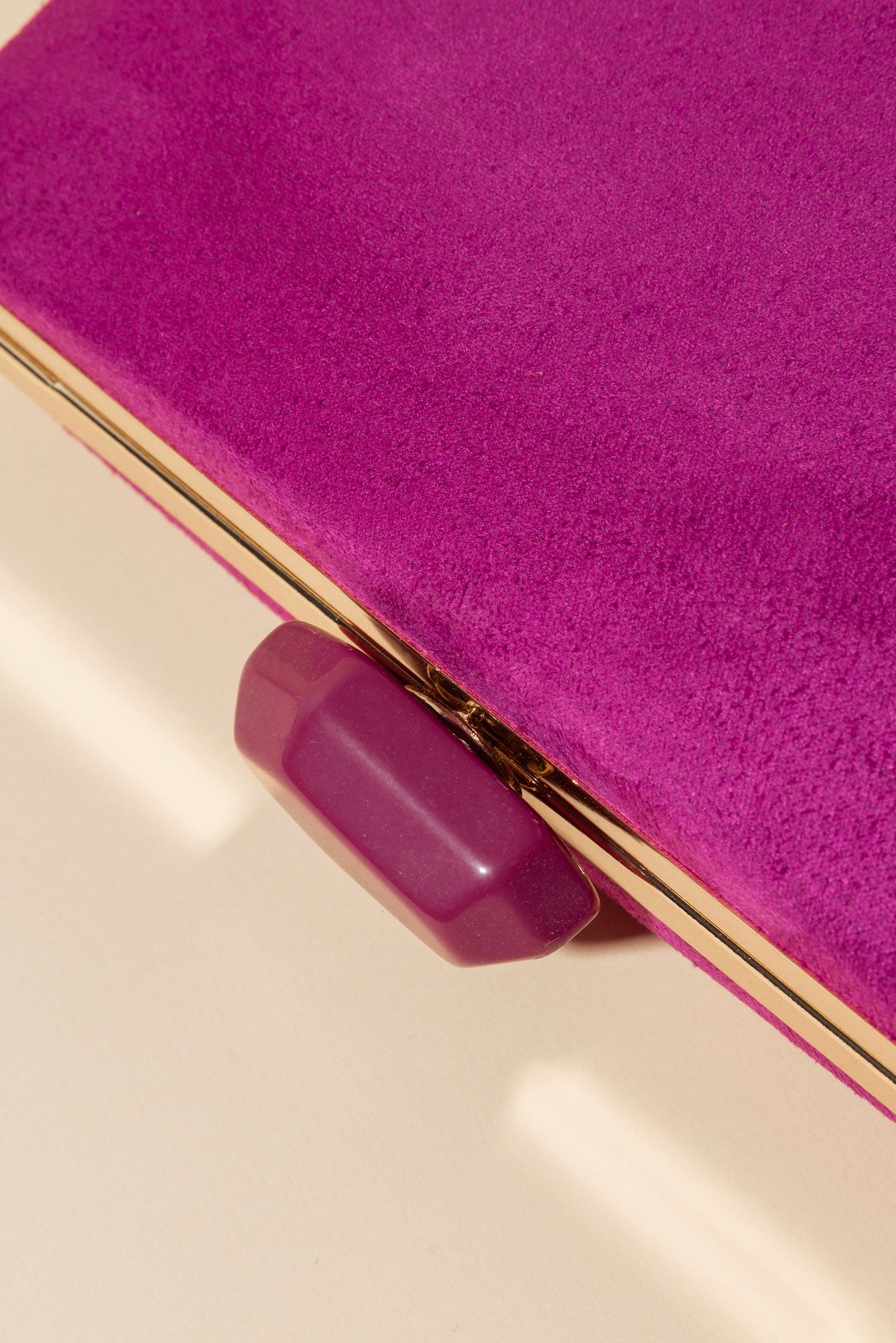 Clutch Elise Magenta · Le Jardin · - Bruna