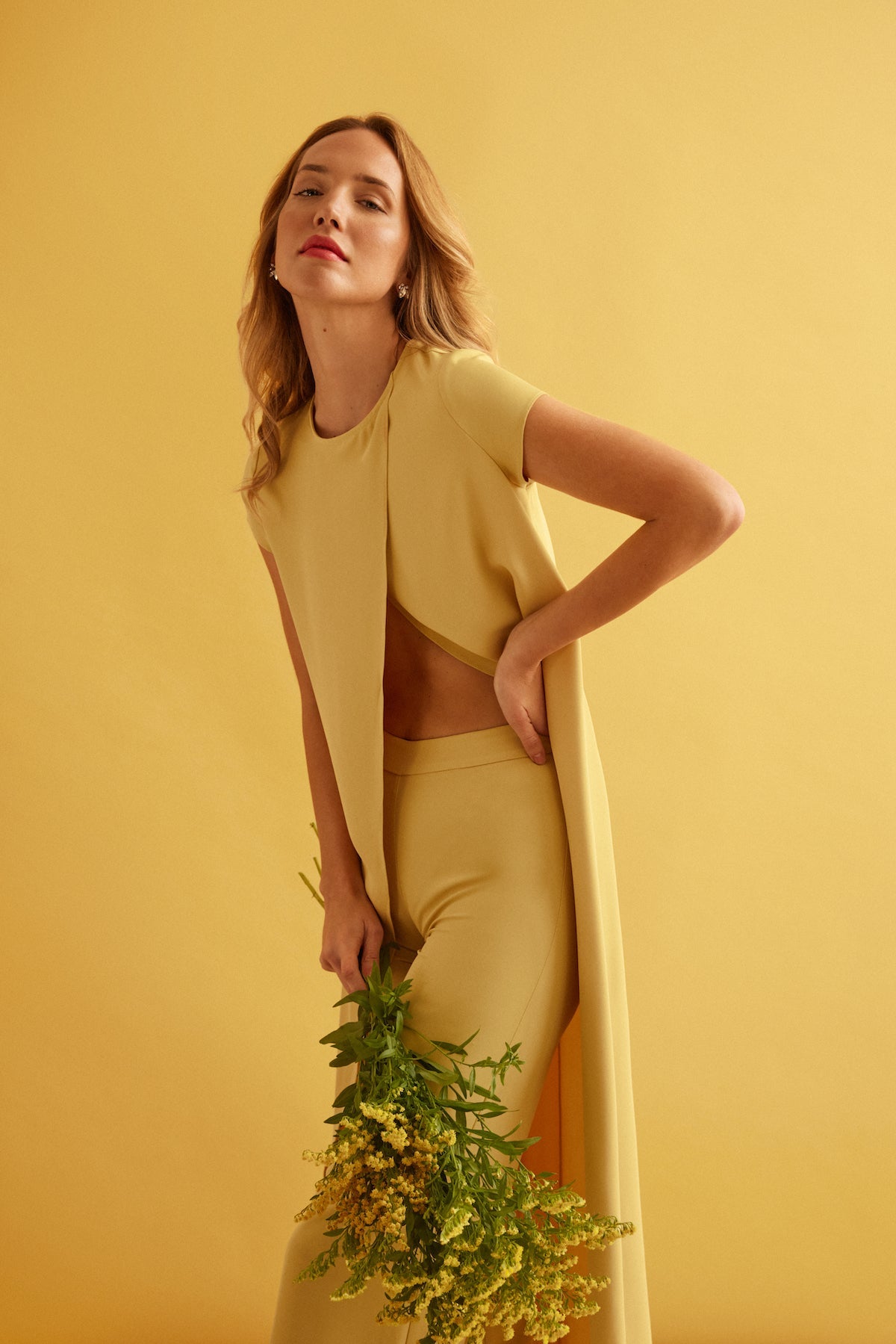 Conjunto Top Maca + Pantalon Lisa Lemon · Wisteria · - Bruna
