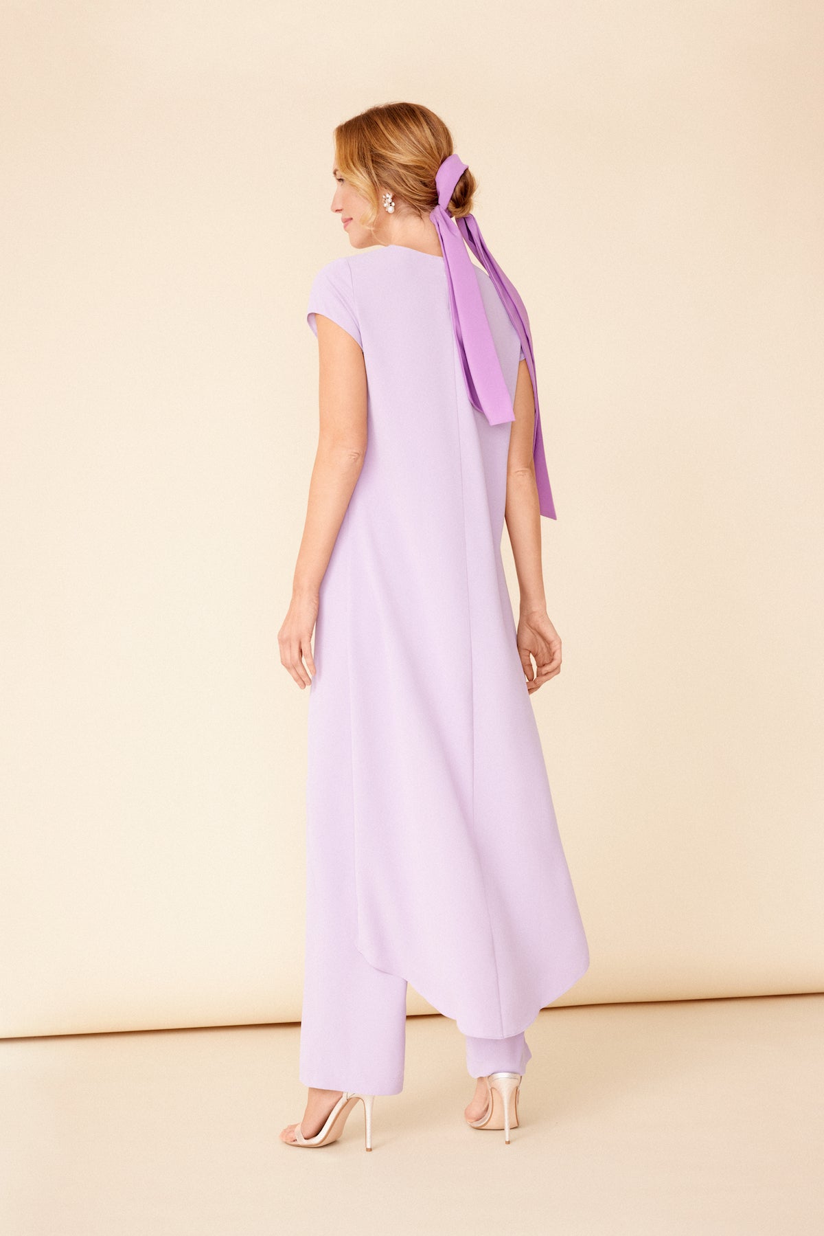 Conjunto Top Maca + Pantalon Lisa Lilac · Wisteria · - Bruna