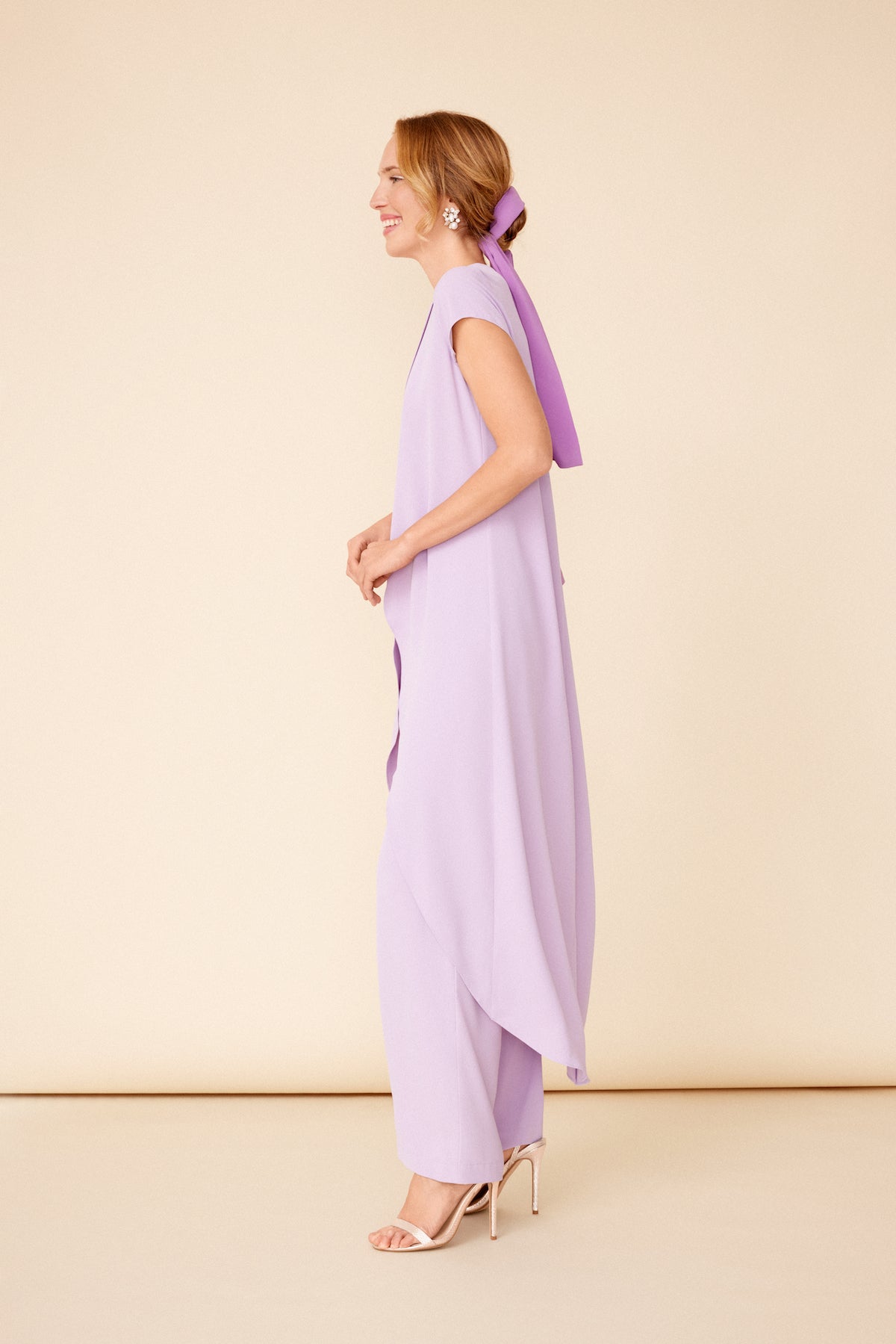 Conjunto Top Maca + Pantalon Lisa Lilac · Wisteria · - Bruna