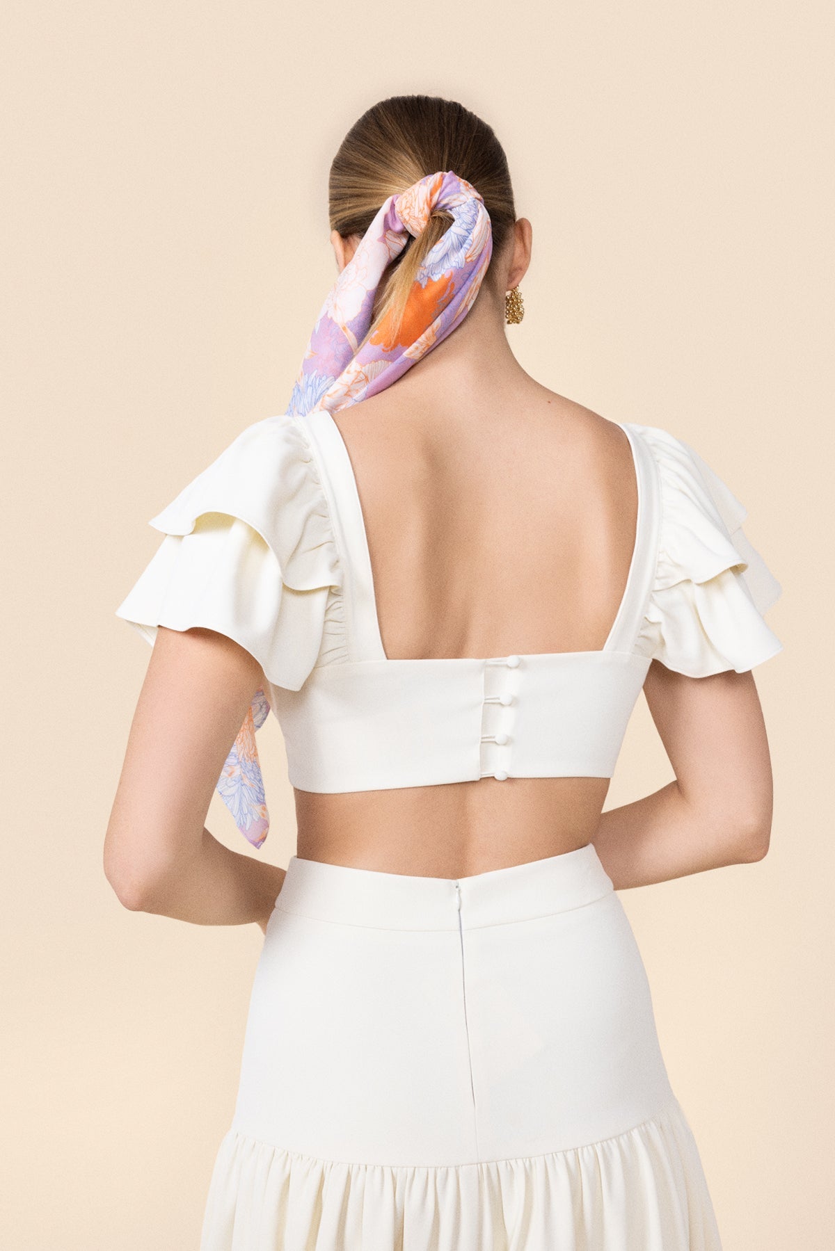 Falda Holly Cream · Le Jardin · - Bruna