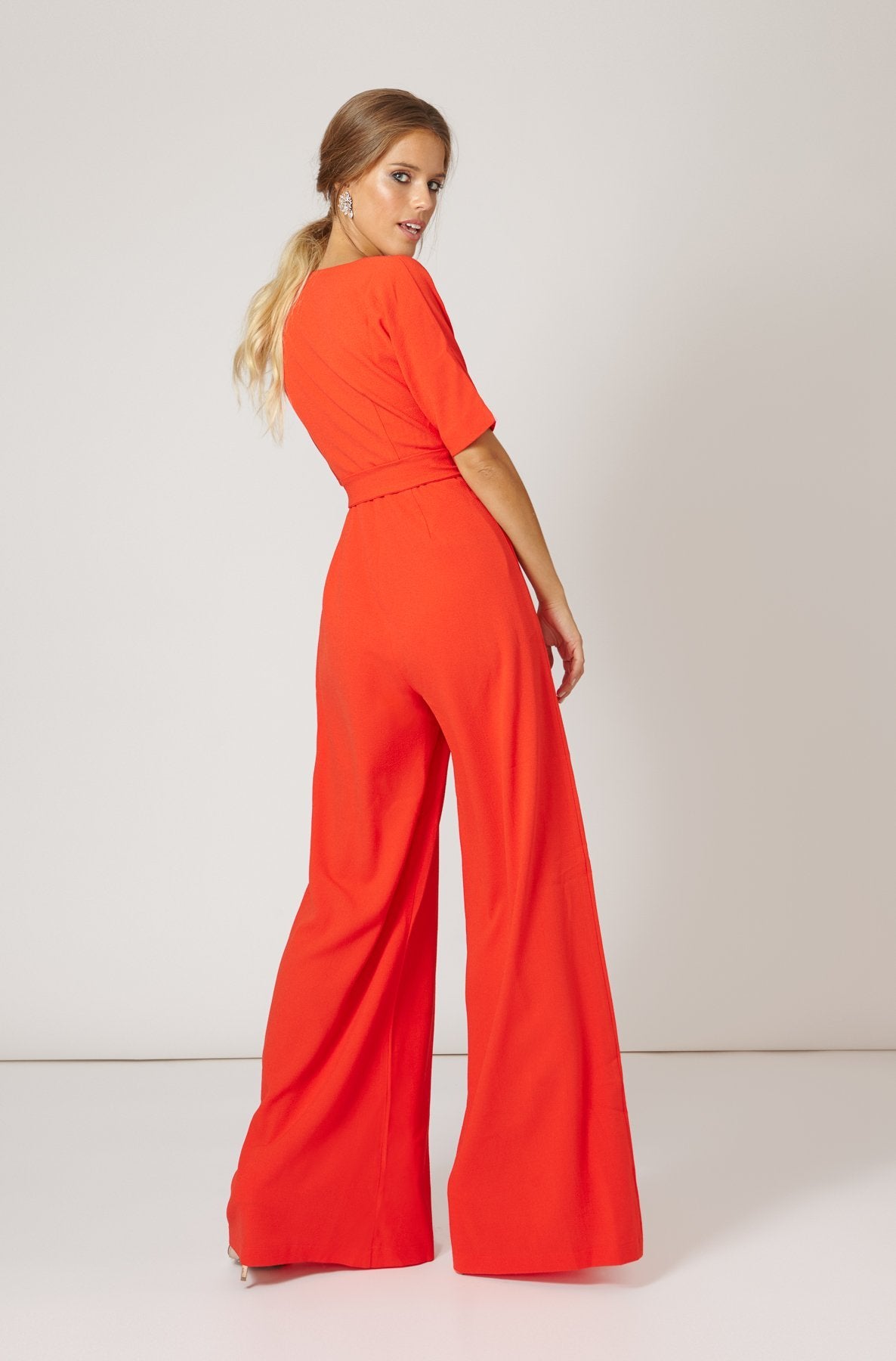 Ash Coral Red Jumpsuit · Iconics · – Bruna