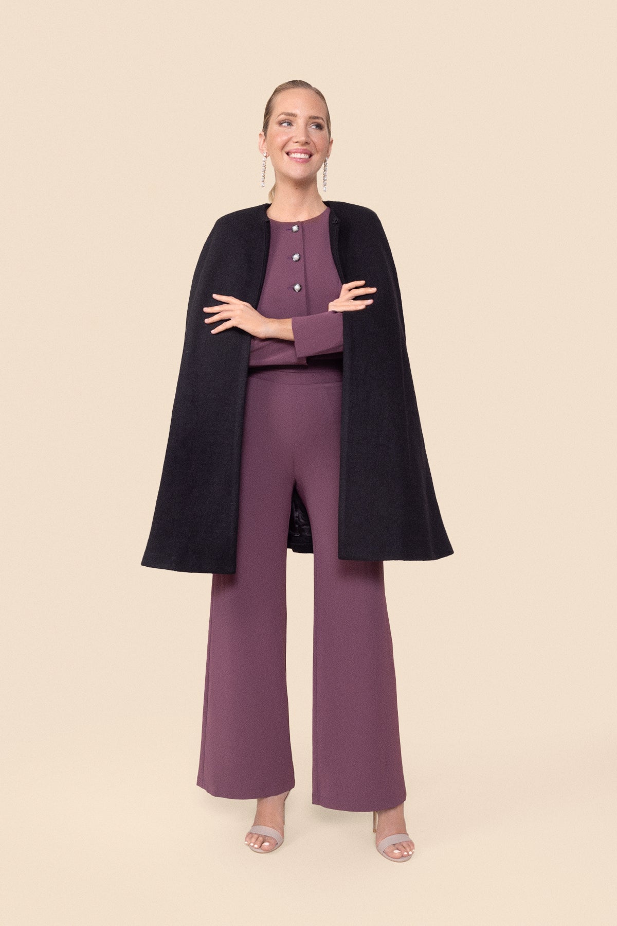Pantalon Morgane Aubergine · Muse · - Bruna