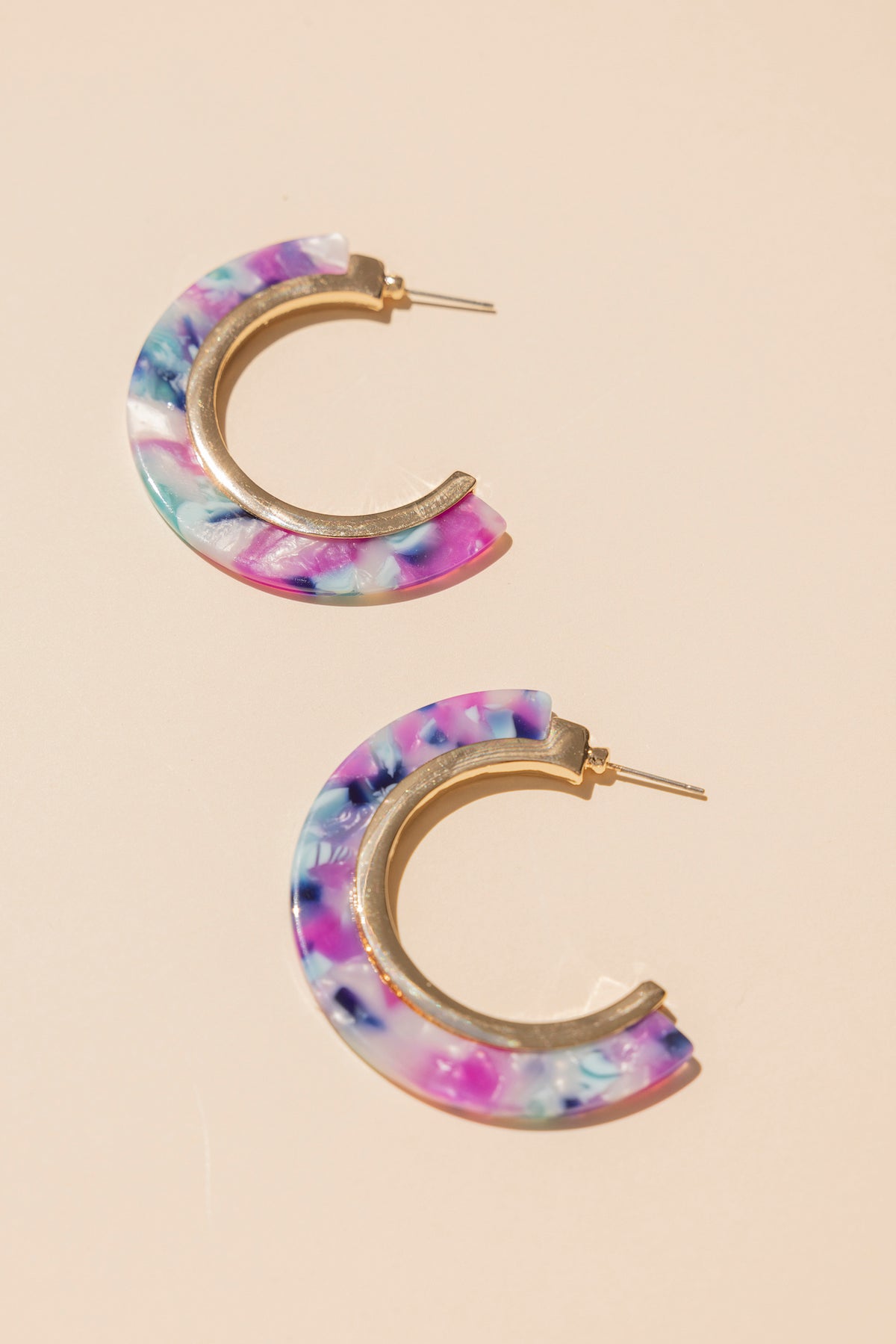 Pendientes Bree Buganvilla · Hamptons · - Bruna