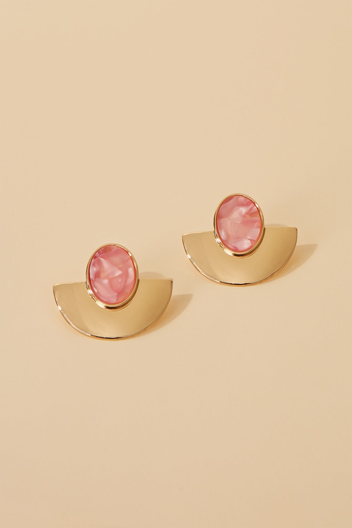 Pendientes Darla Rosa · Flora · - Bruna