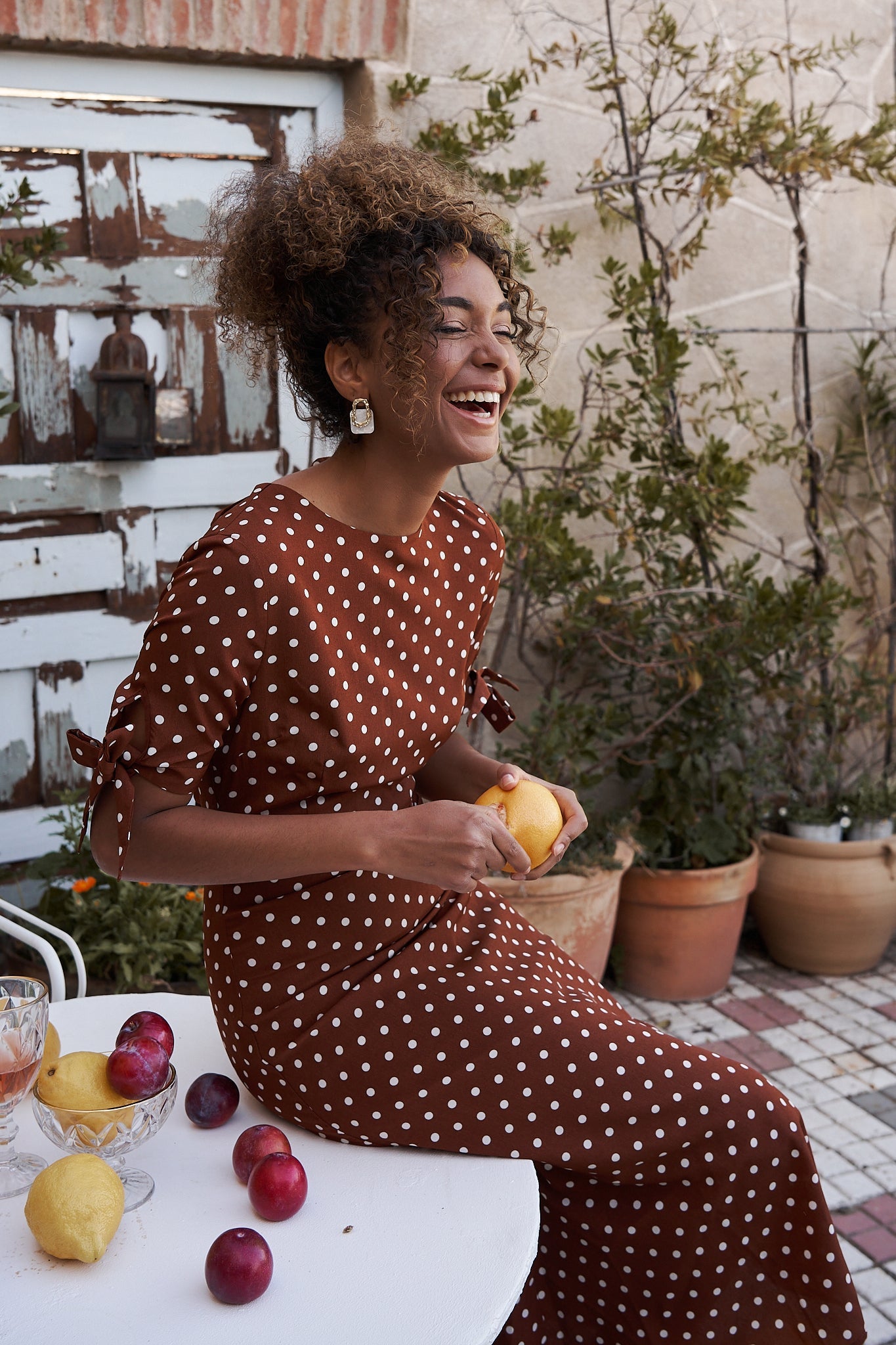 Pendientes Gisela · Le Jardin · - Bruna