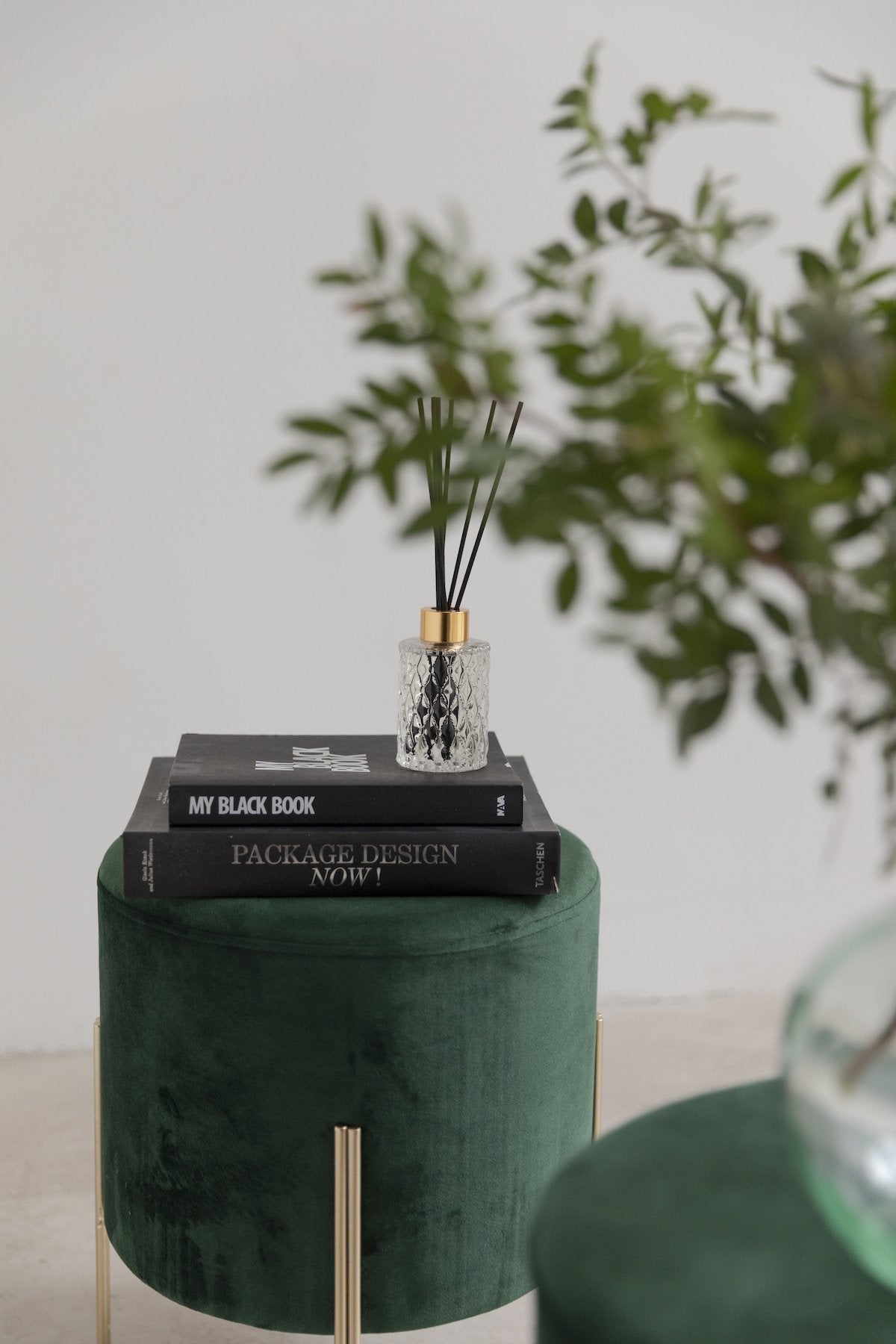 Puf Apilable Gemma Emerald · Deco · - Bruna
