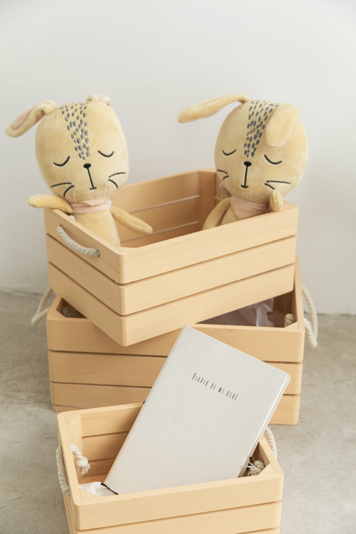 Set 3 Cajas de almacenaje Corail · Deco · - Bruna