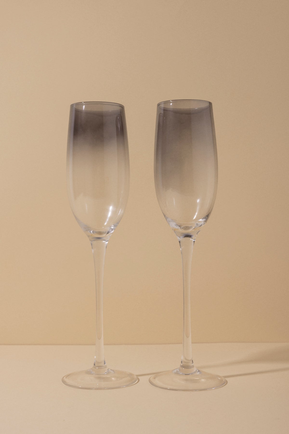Set de 6 Copas de champagne Smoked Fall · Deco · - Bruna