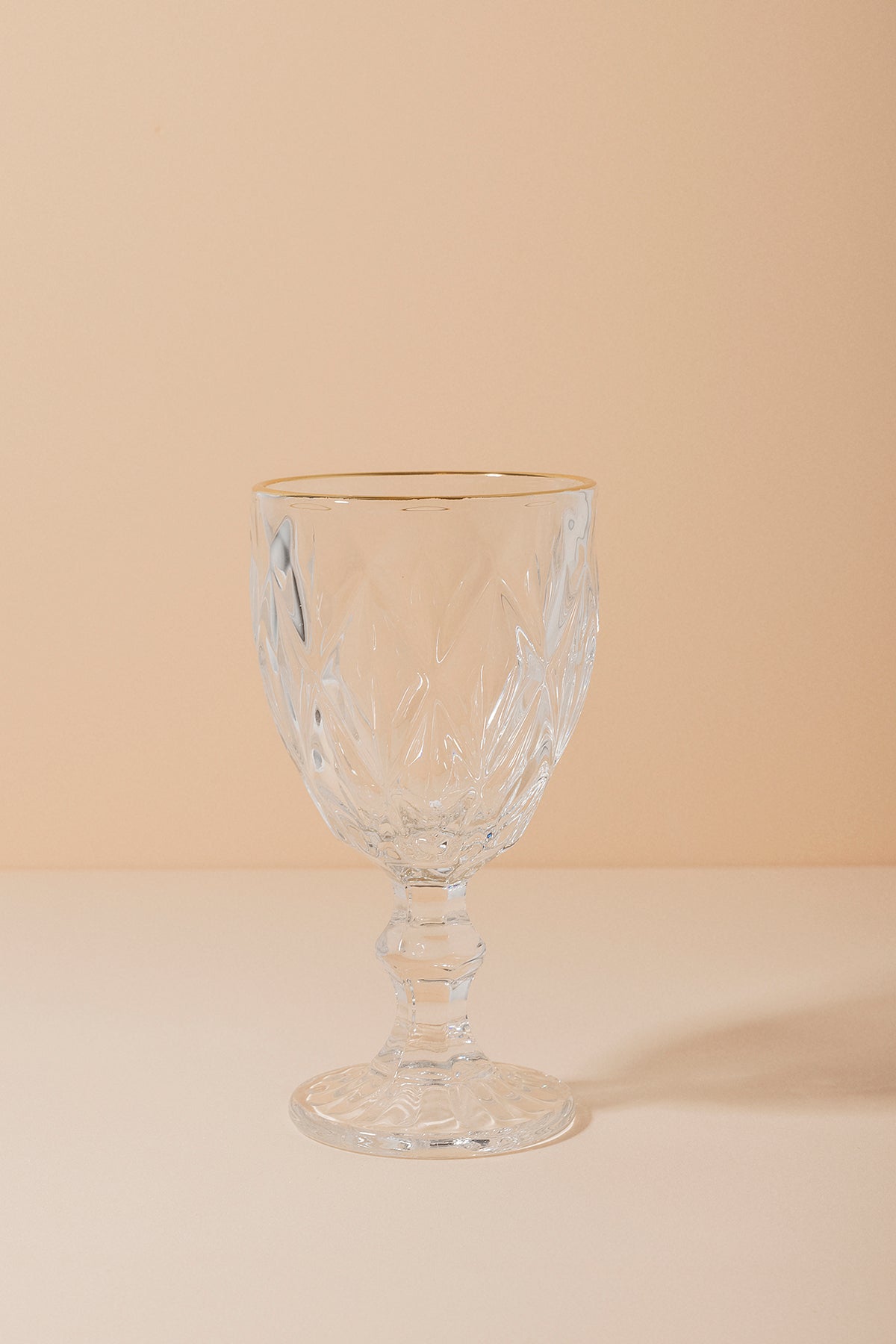 Set de 6 Copas Karina con filo dorado · Deco · - Bruna