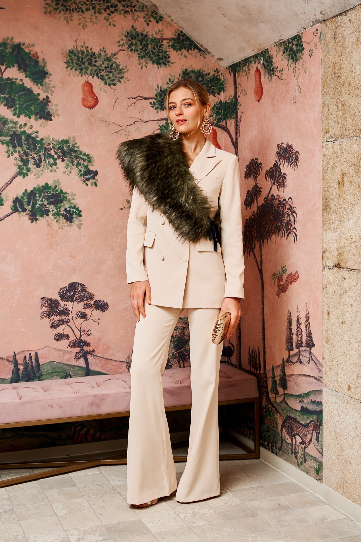 Traje de chaqueta Hailey Biscuit · Muse · - Bruna