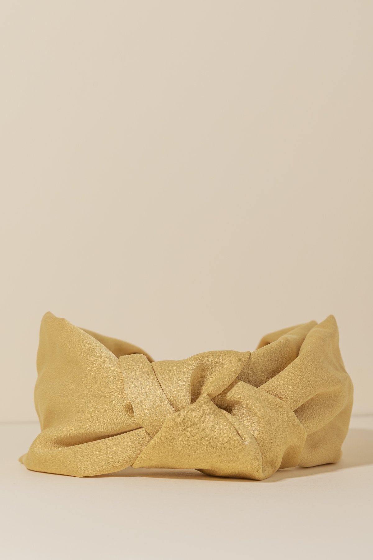 Turbante Bow Yellow · Rivera · - Bruna