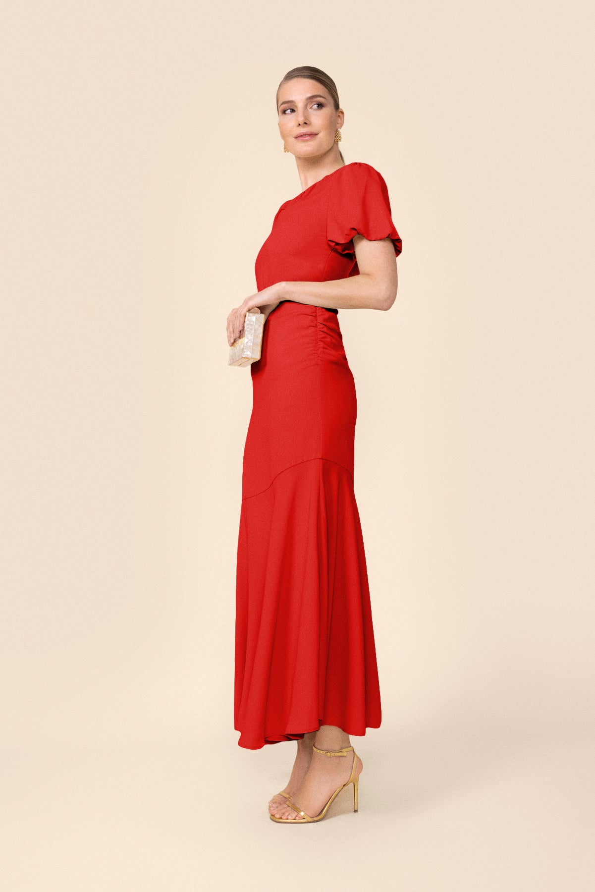 Vestido Aurora Poppy Red · Le Jardin · - Bruna