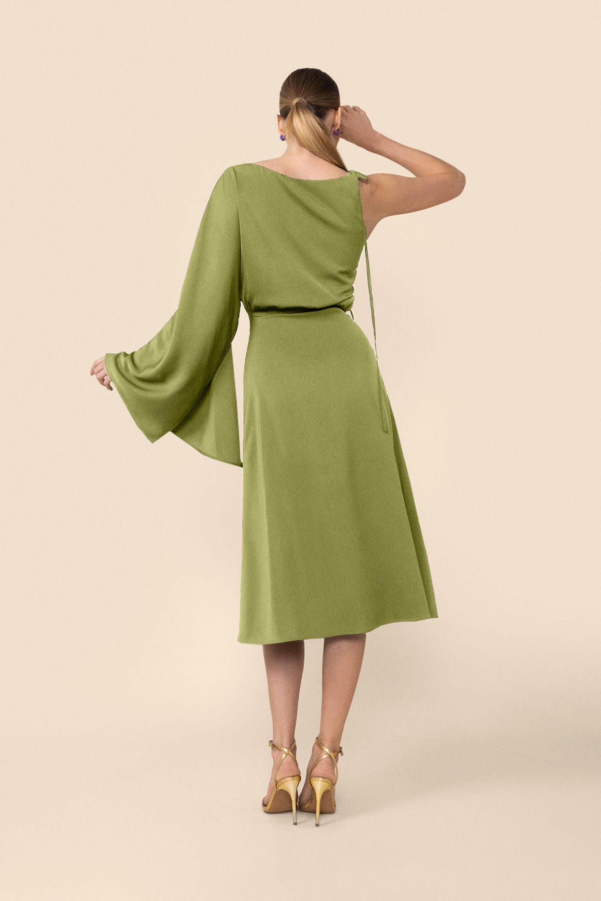 Vestido Ava Lime · Le Jardin · - Bruna
