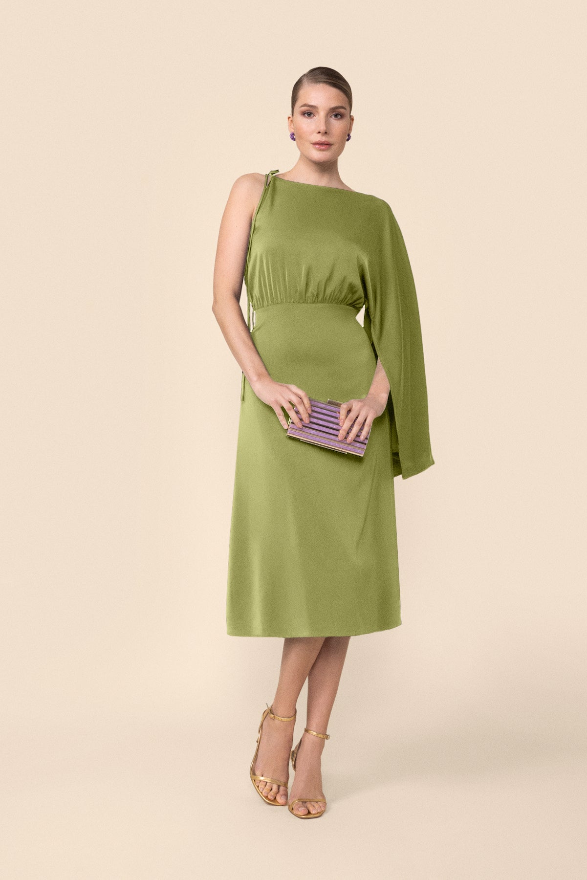 Vestido Ava Lime · Le Jardin · - Bruna