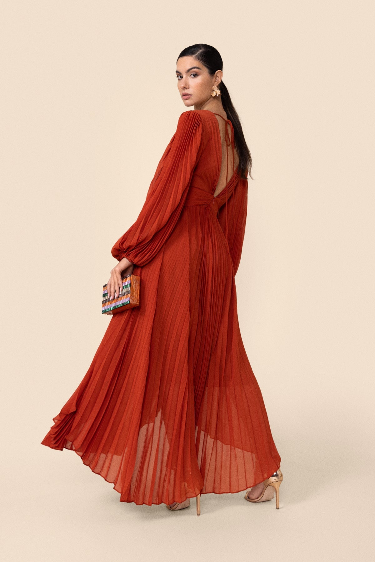 Vestido Gretel Cinnamon · Le Jardin · - Bruna