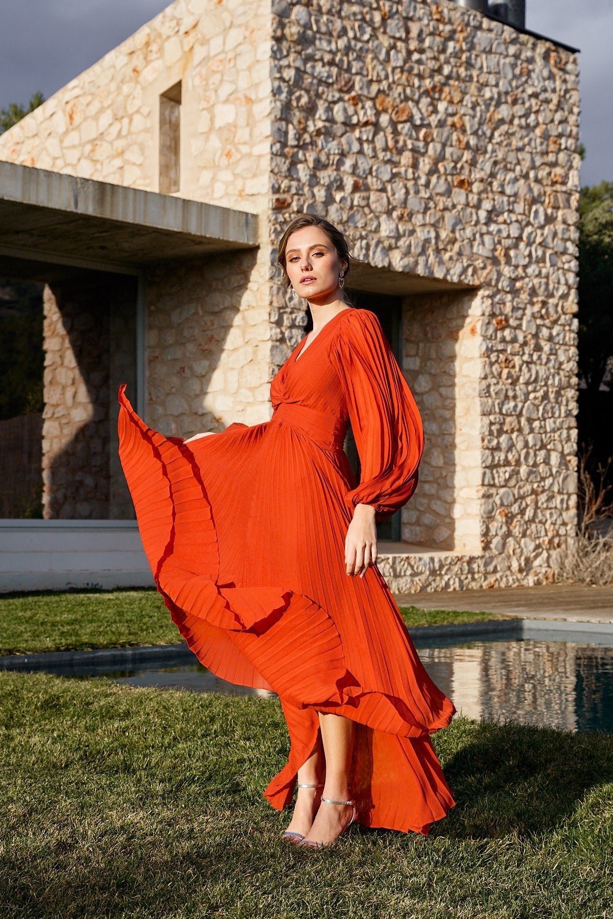 Vestido Gretel Cinnamon · Le Jardin · - Bruna