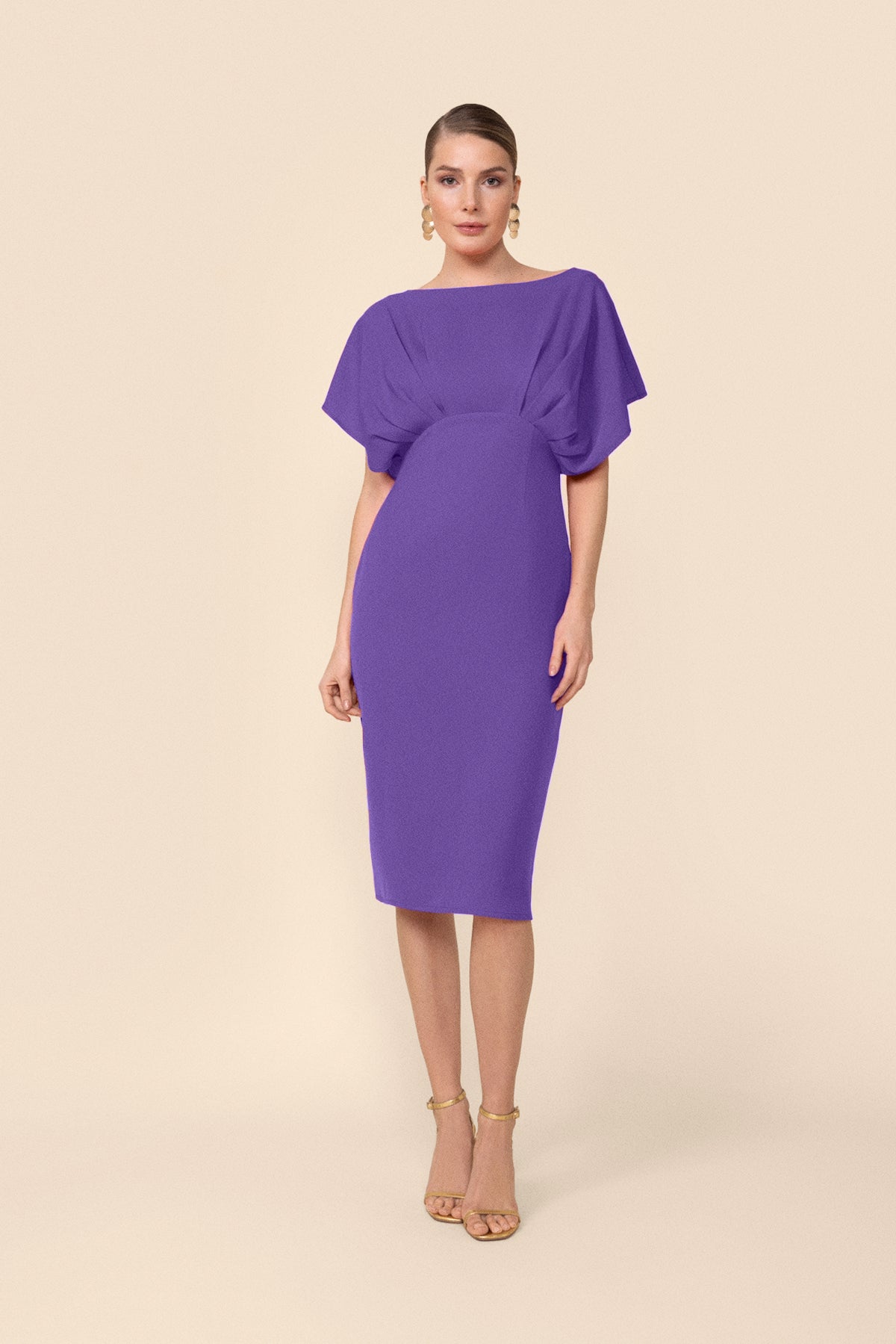 Vestido Ivana Violet · Le Jardin · - Bruna