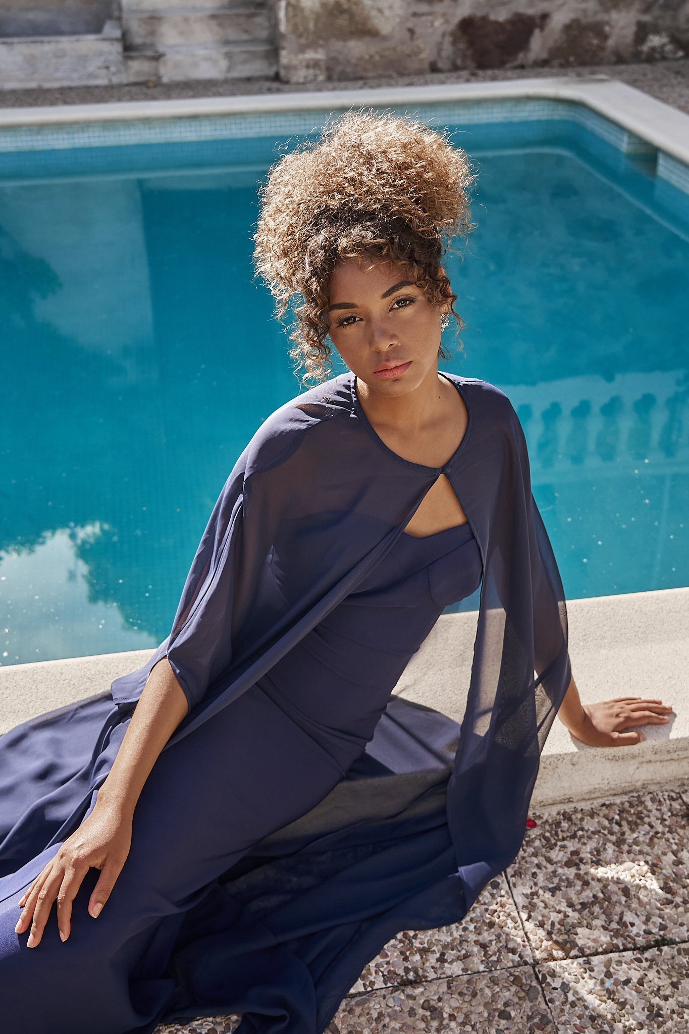 Vestido Julia Navy · Le Jardin · - Bruna