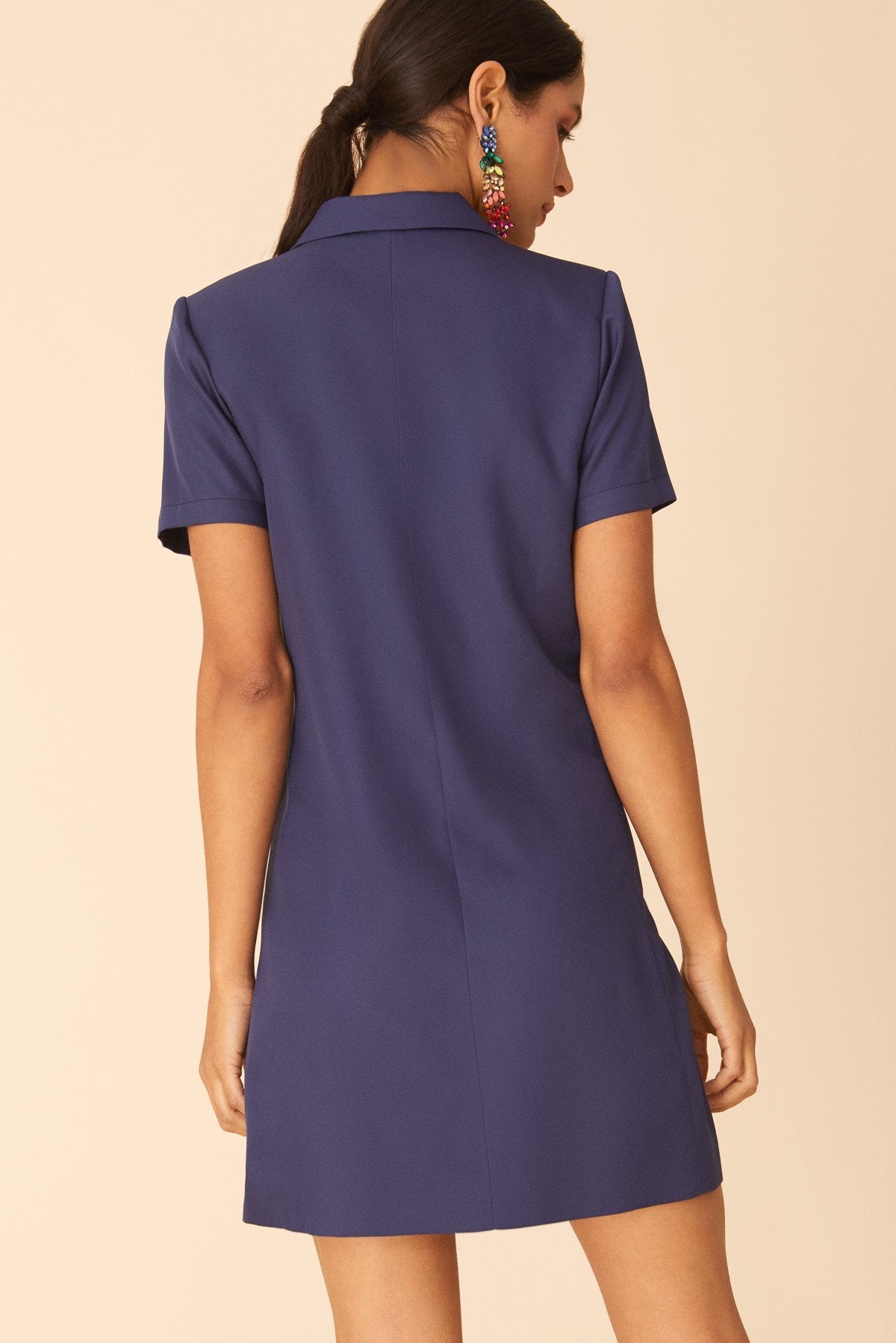Vestido Maira Azul Noche · Ipanema · - Bruna