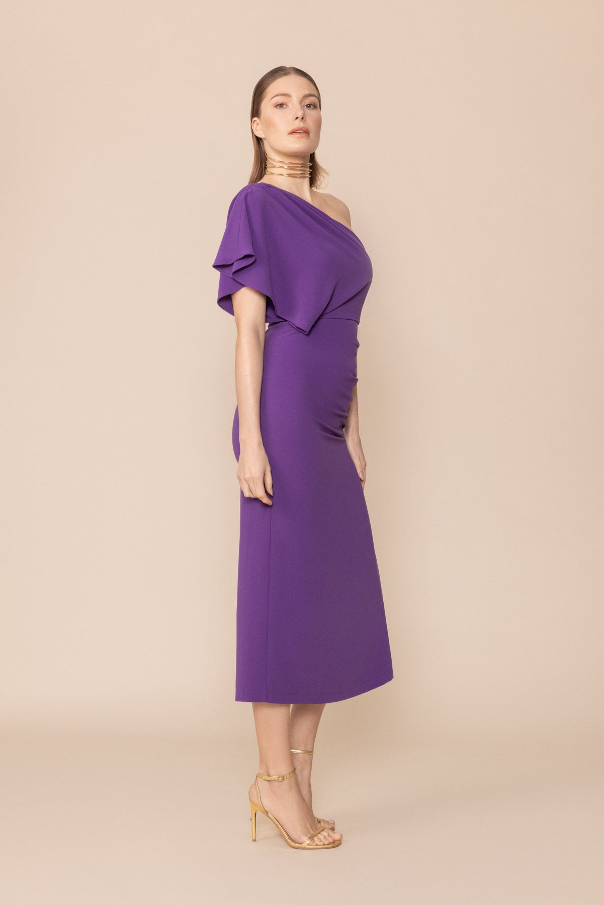 Vestido Marcela Violeta · Flora · - Bruna