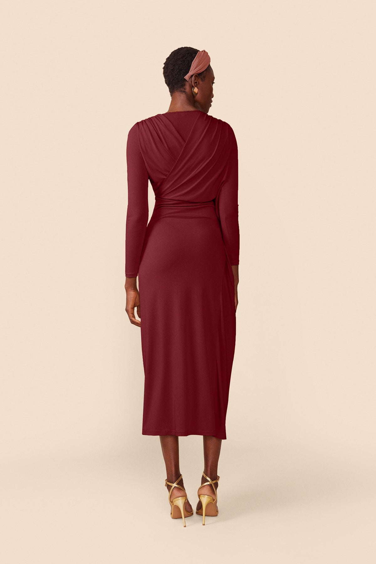Vestido Melissandre Burgundy · Alegoria · - Bruna