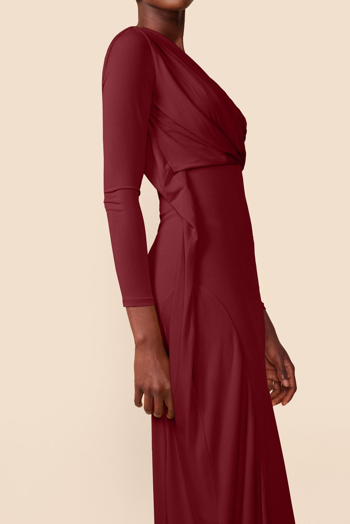 Vestido Melissandre Burgundy · Alegoria · - Bruna