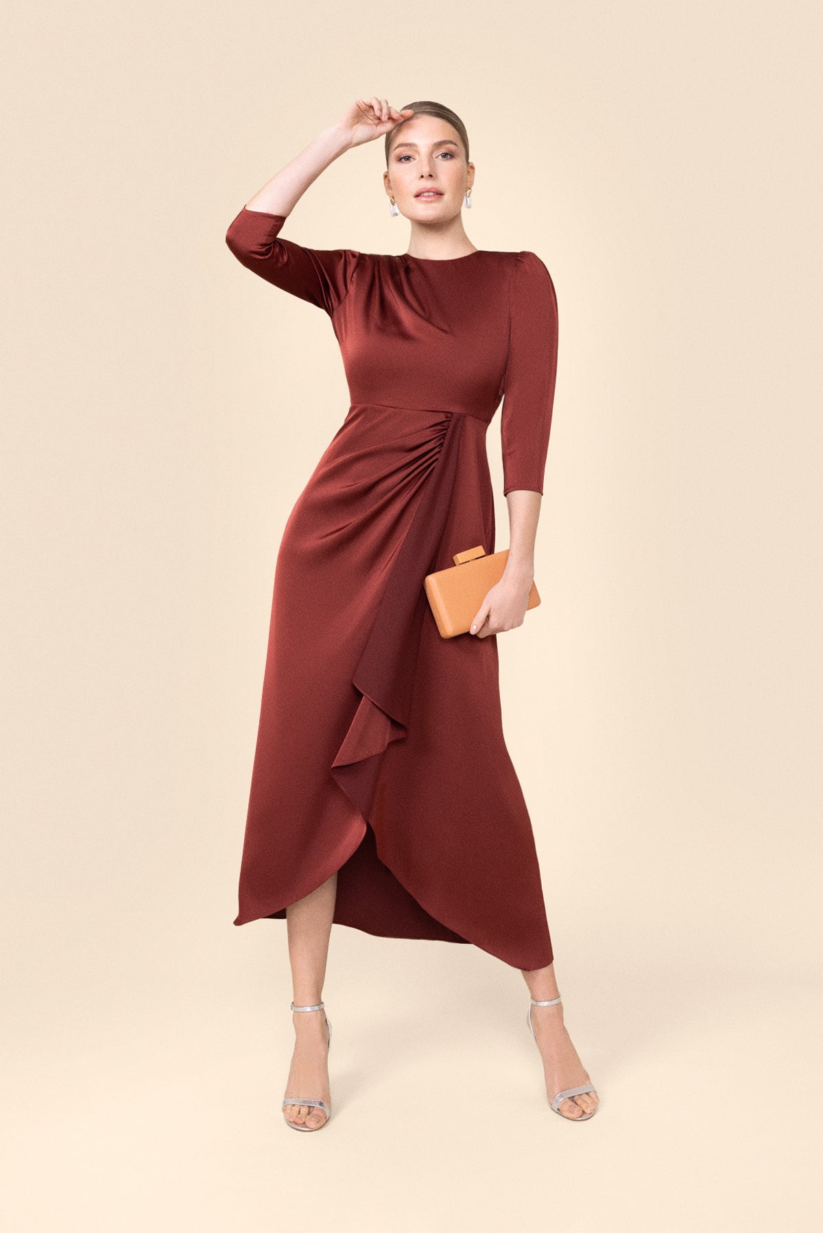 Vestido Natasha Praline · Le Jardin · - Bruna
