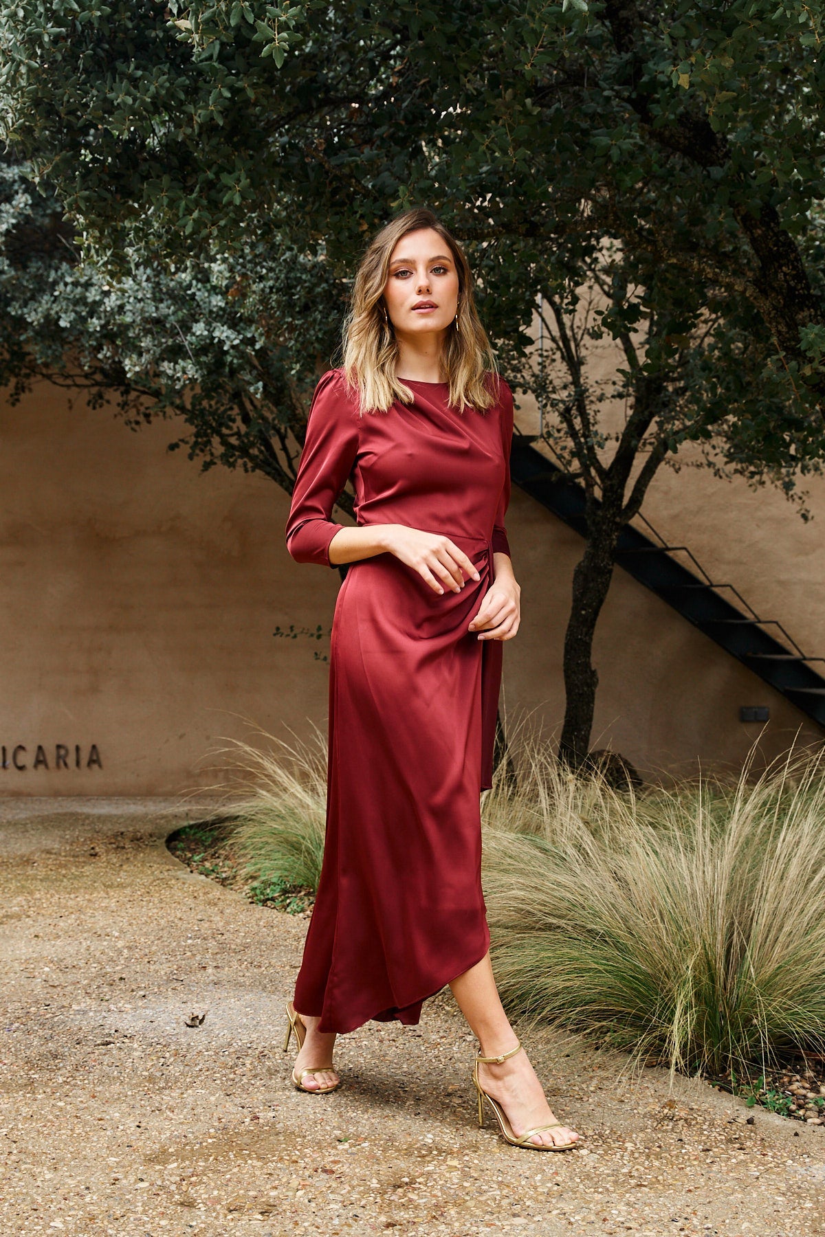 Vestido Natasha Praline · Le Jardin · - Bruna