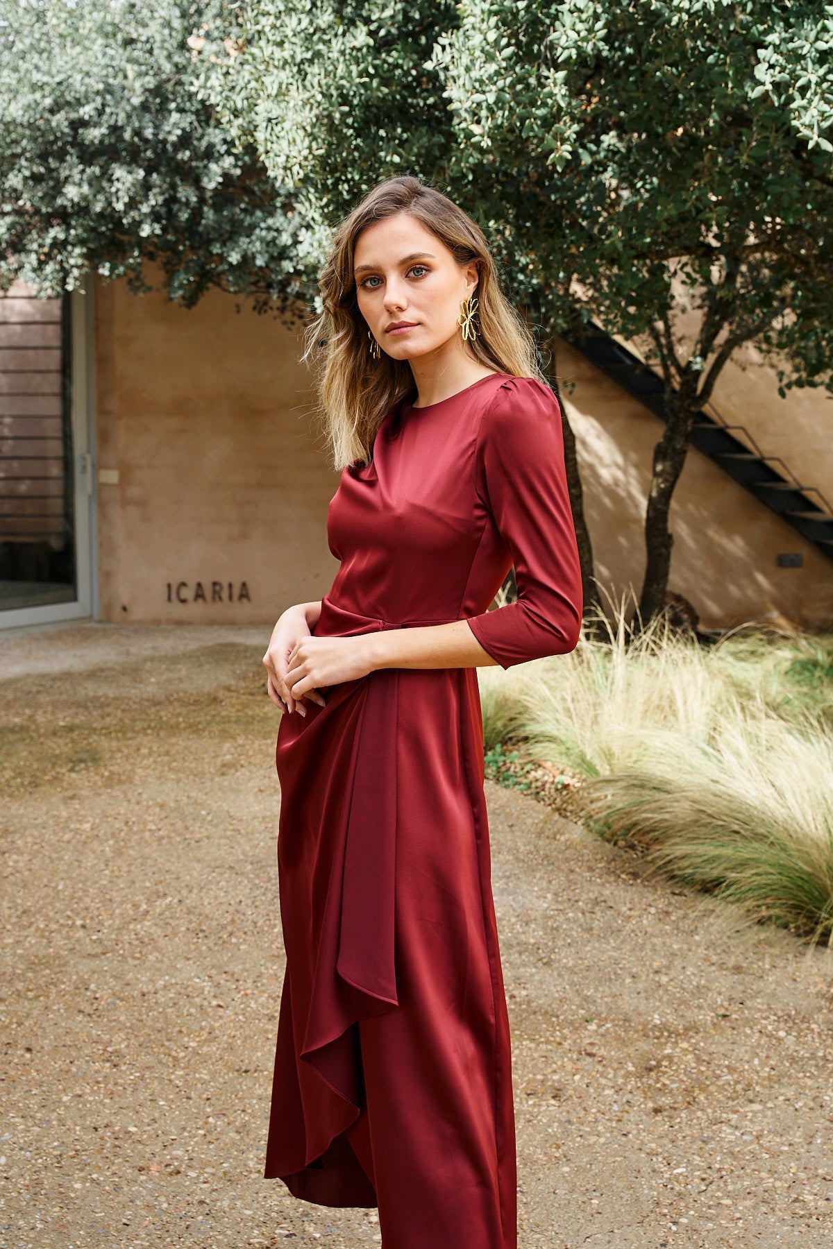 Vestido Natasha Praline · Le Jardin · - Bruna
