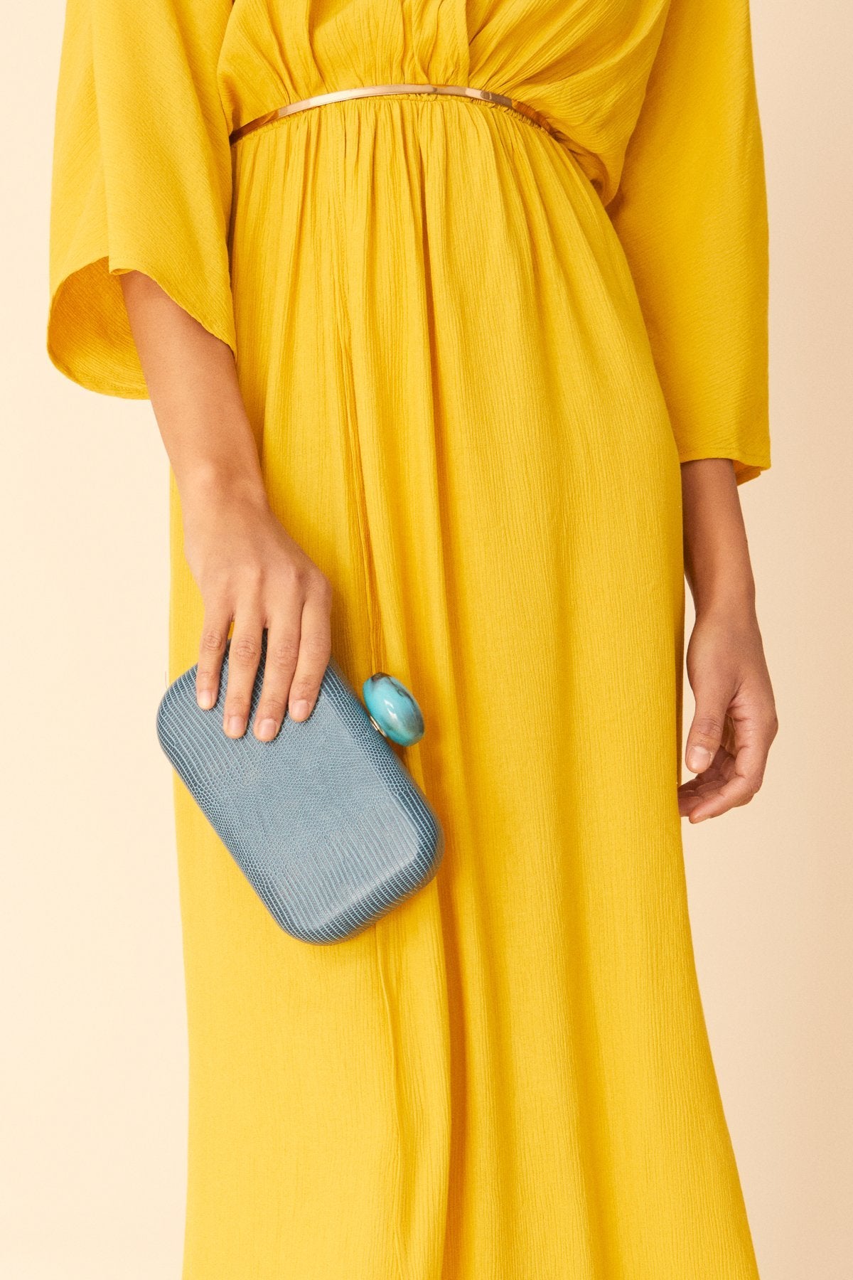 Vestido Suri Amarillo Curry · Ipanema · - Bruna