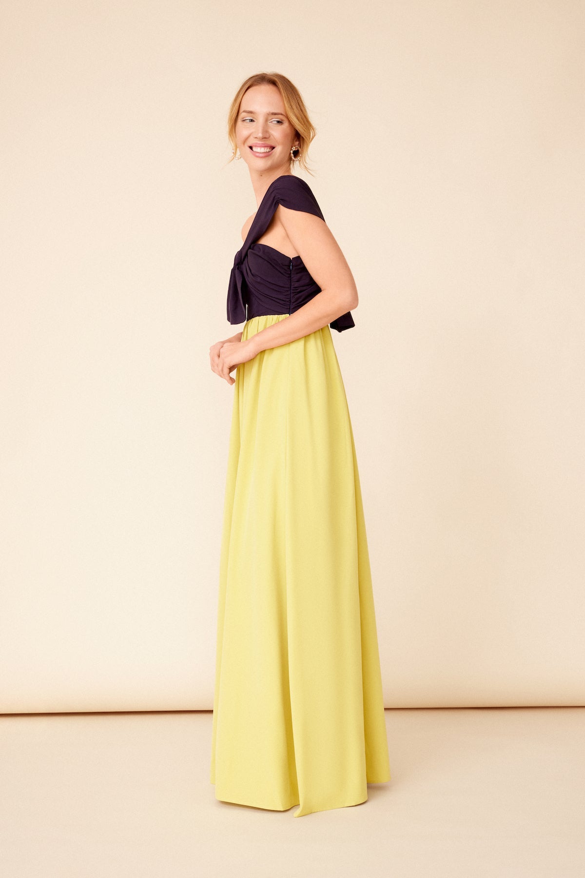 Vestido Titi Blue/Lime · Wisteria · - Bruna
