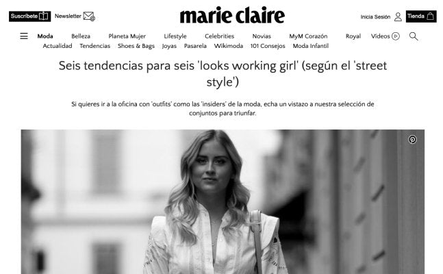 Seis tendencias para seis 'looks working girl' - Bruna