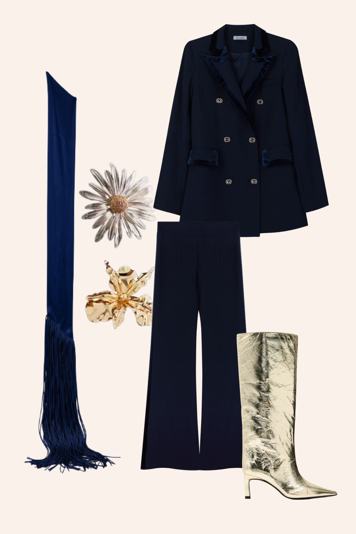 Severine Navy Jacket · Le Marais ·