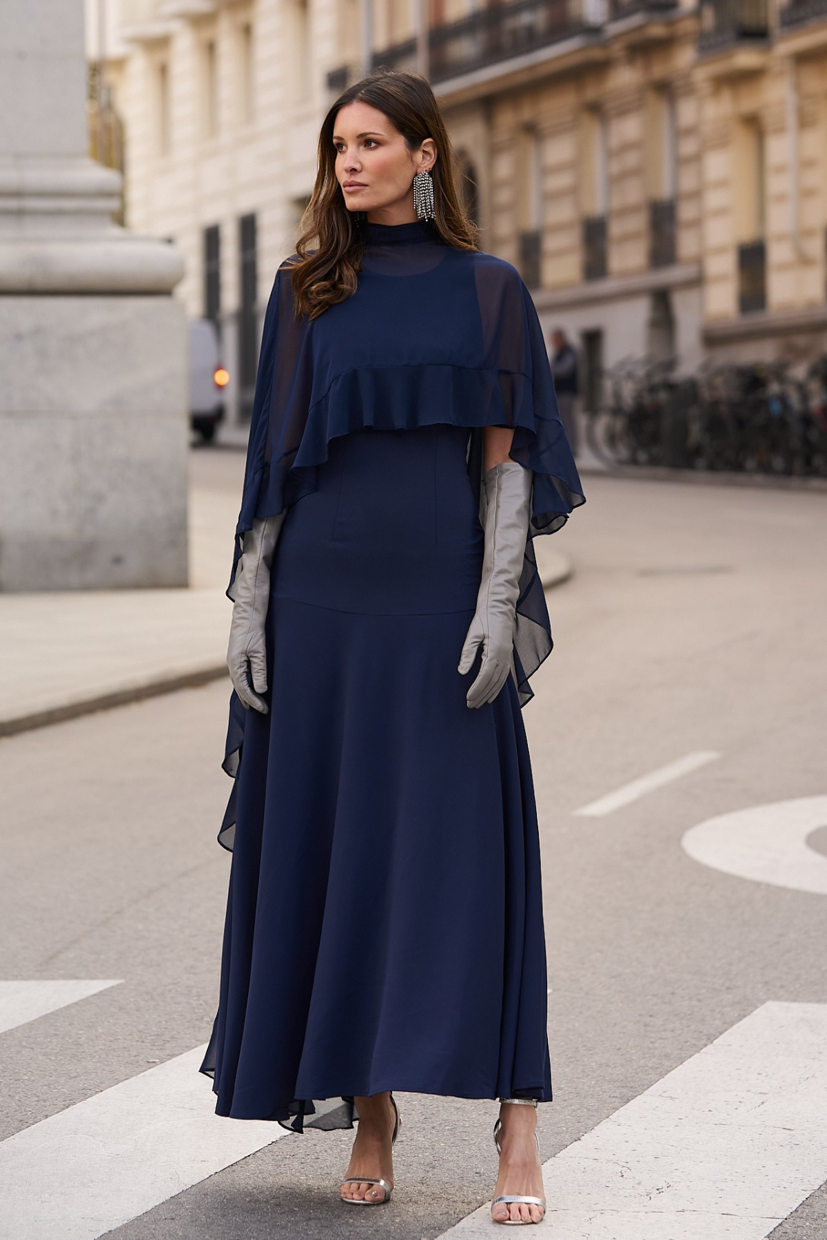Vestido Jasmina Navy · Allure ·